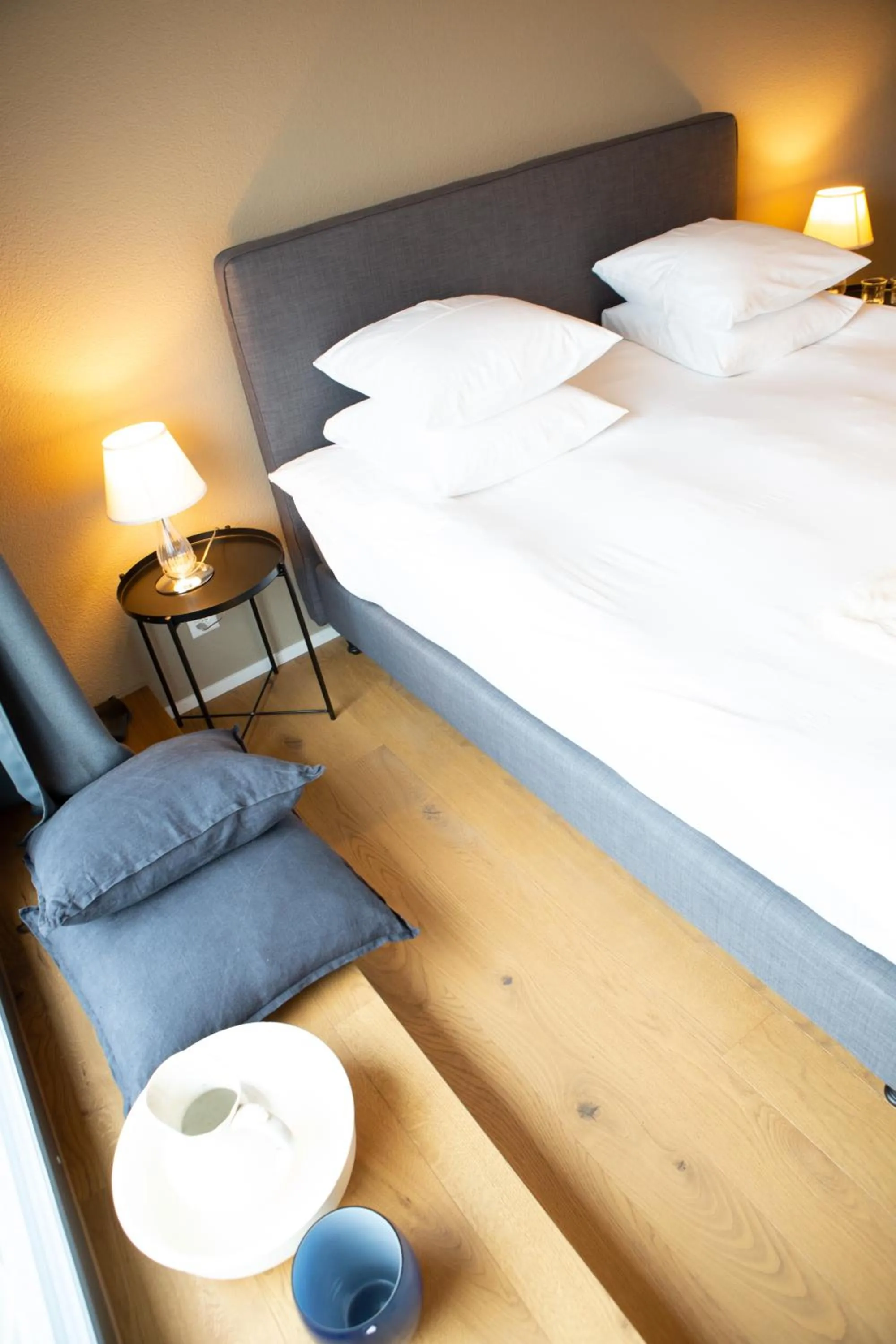 Bed in Hotel de l’Ours Preles