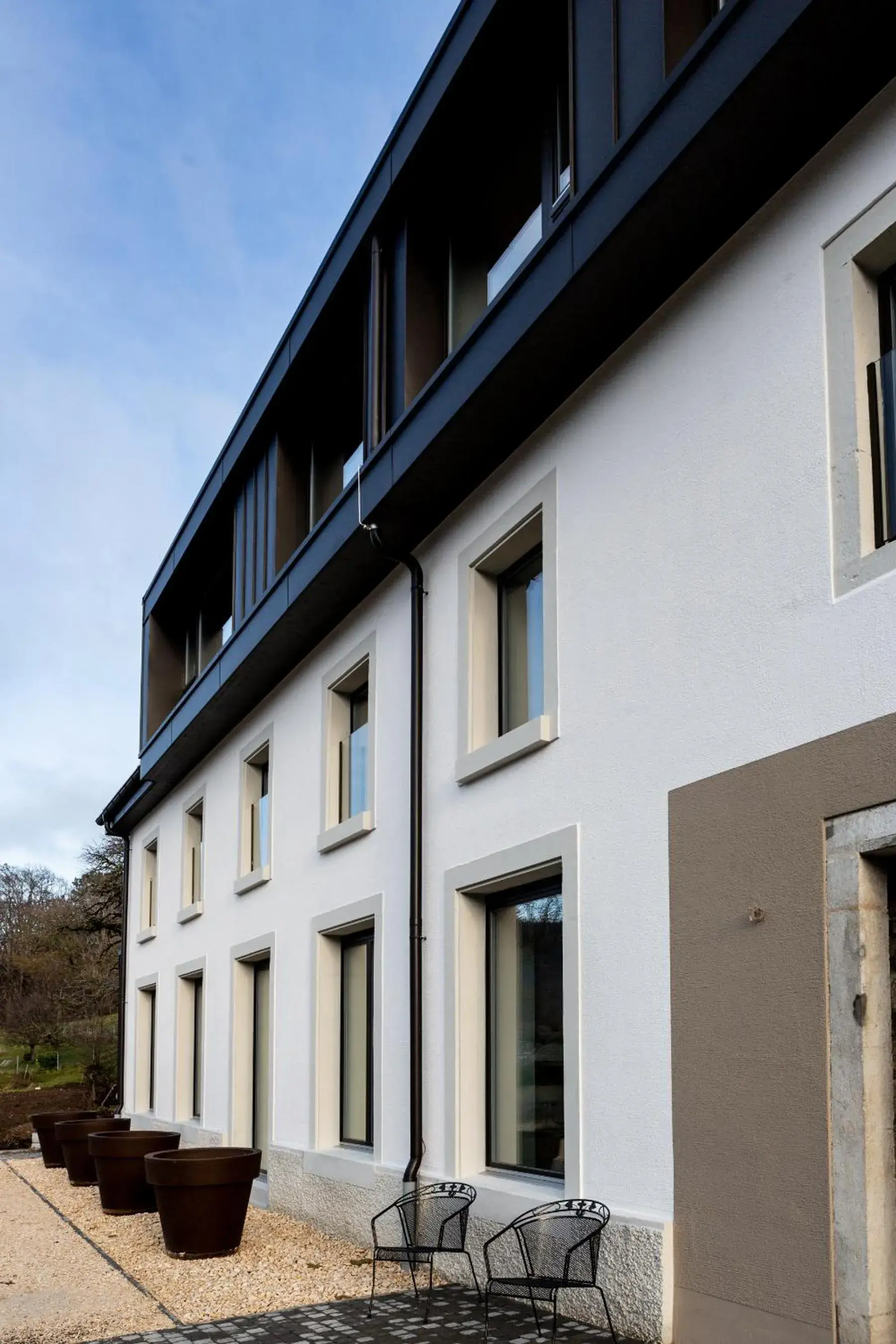 Property building in Hotel de l’Ours Preles Property building in Hotel de l’Ours Preles