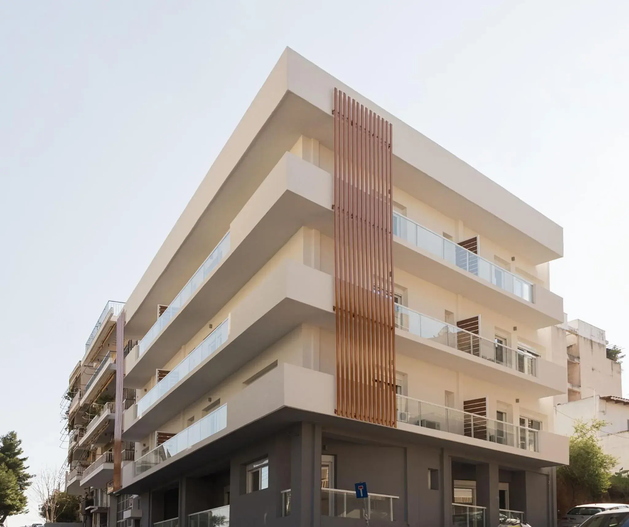 Property building in The Aristotelian Suites by Athens Stay Property building in The Aristotelian Suites by Athens Stay