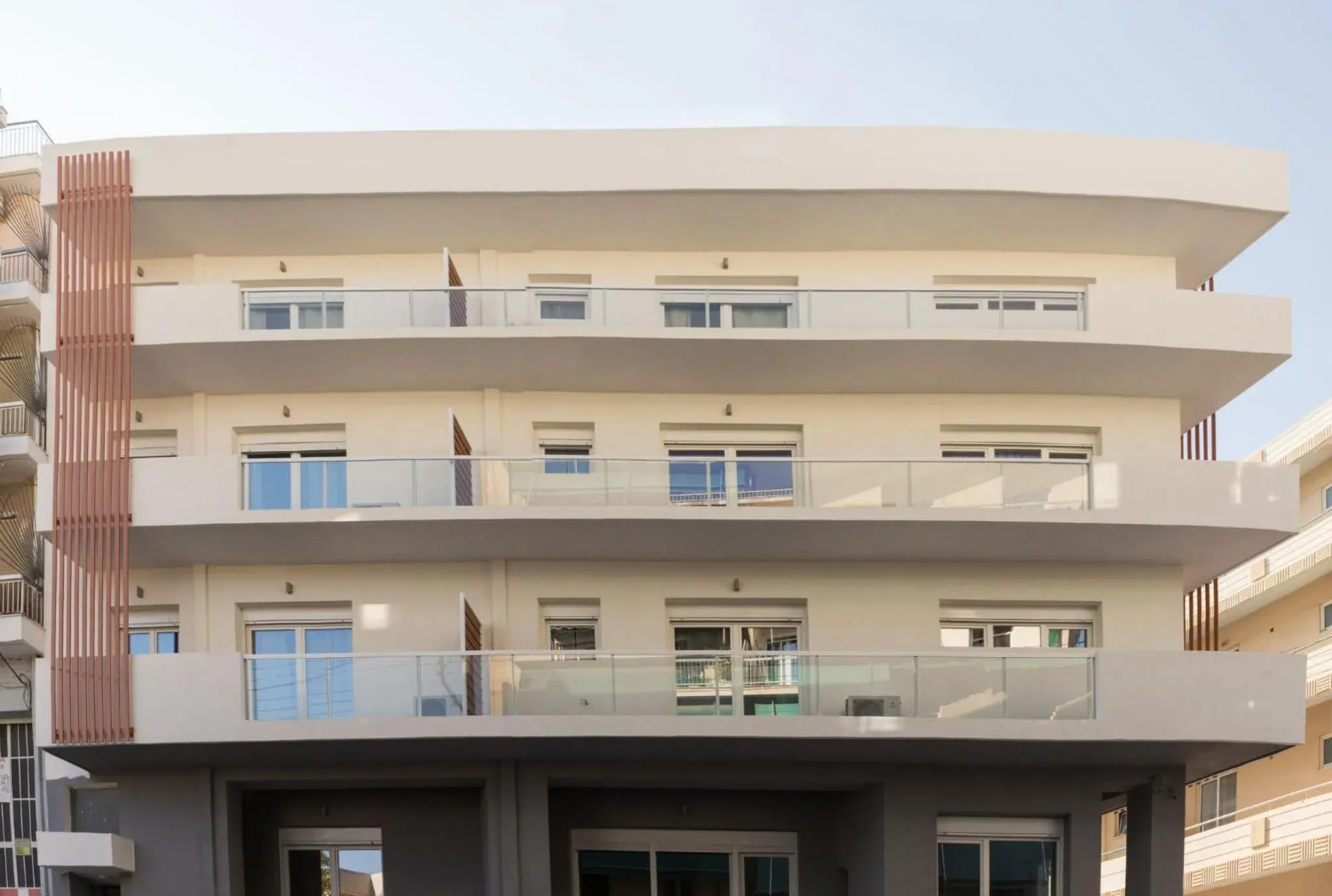 Property building in The Aristotelian Suites by Athens Stay Property building in The Aristotelian Suites by Athens Stay