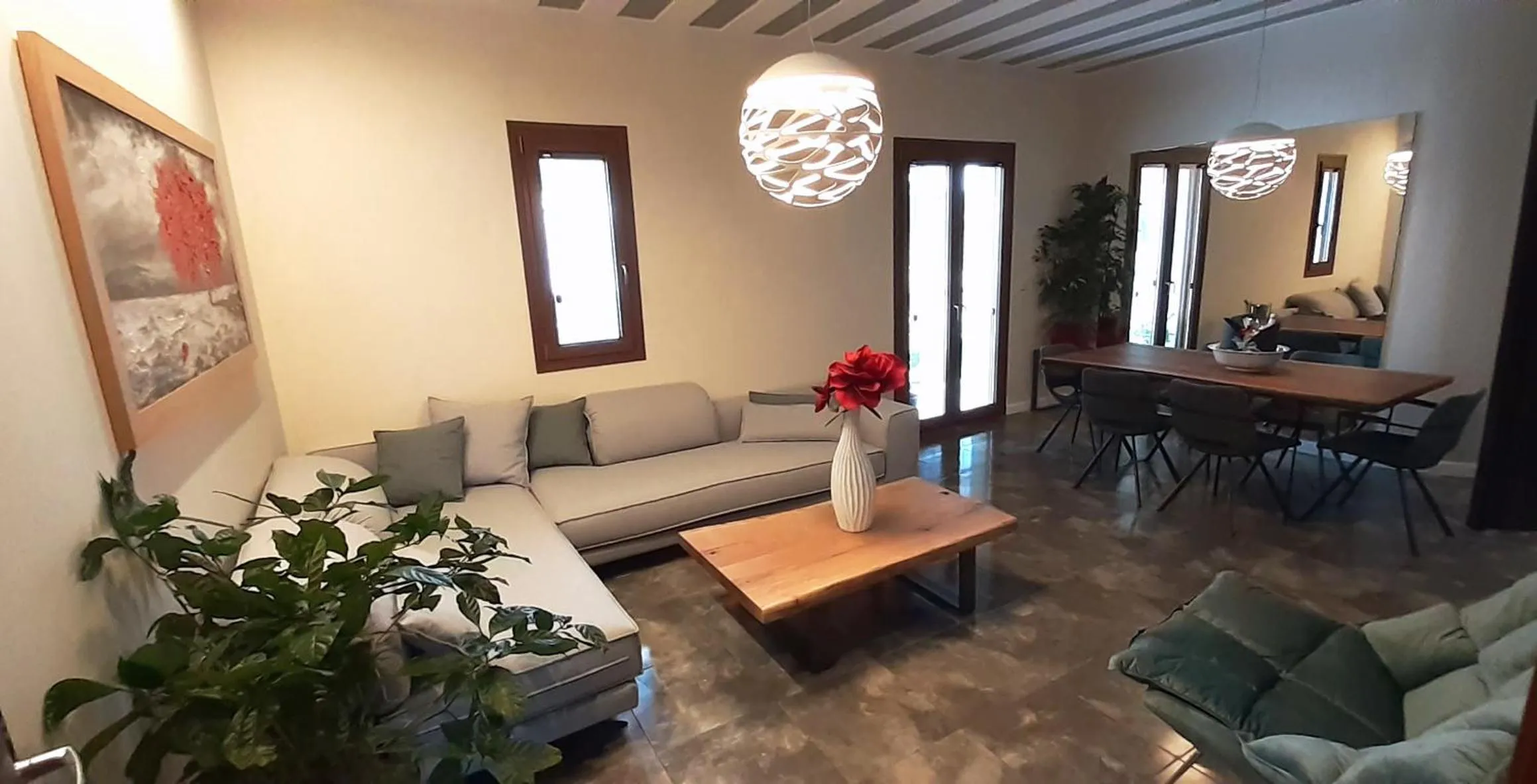 Living room in Andros 4 All Seasons Villas & Suites