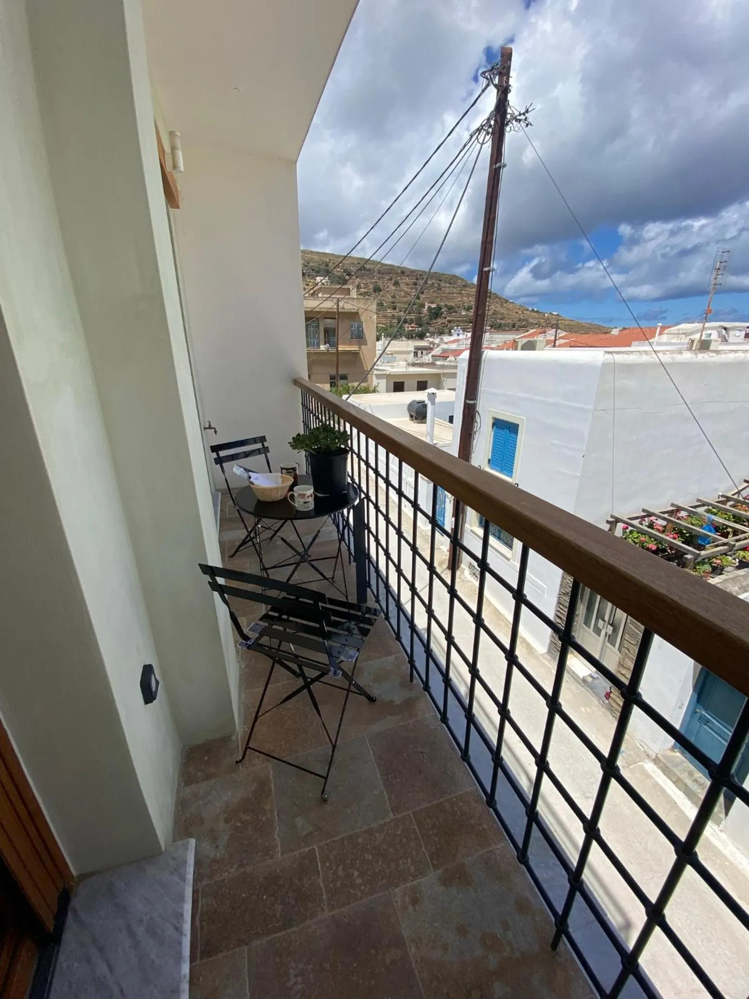 Balcony/Terrace in Andros 4 All Seasons Villas & Suites