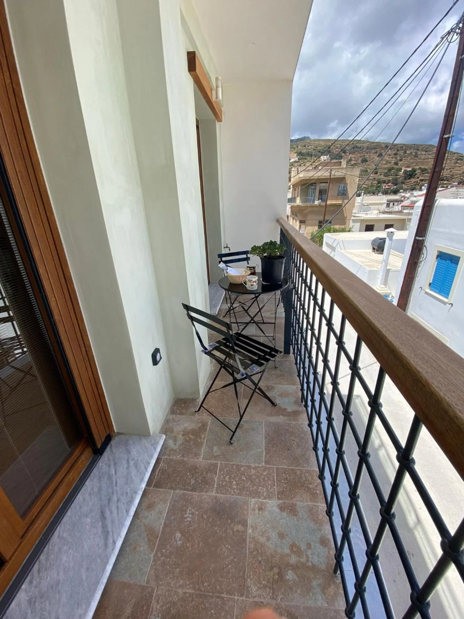 Balcony/Terrace in Andros 4 All Seasons Villas & Suites