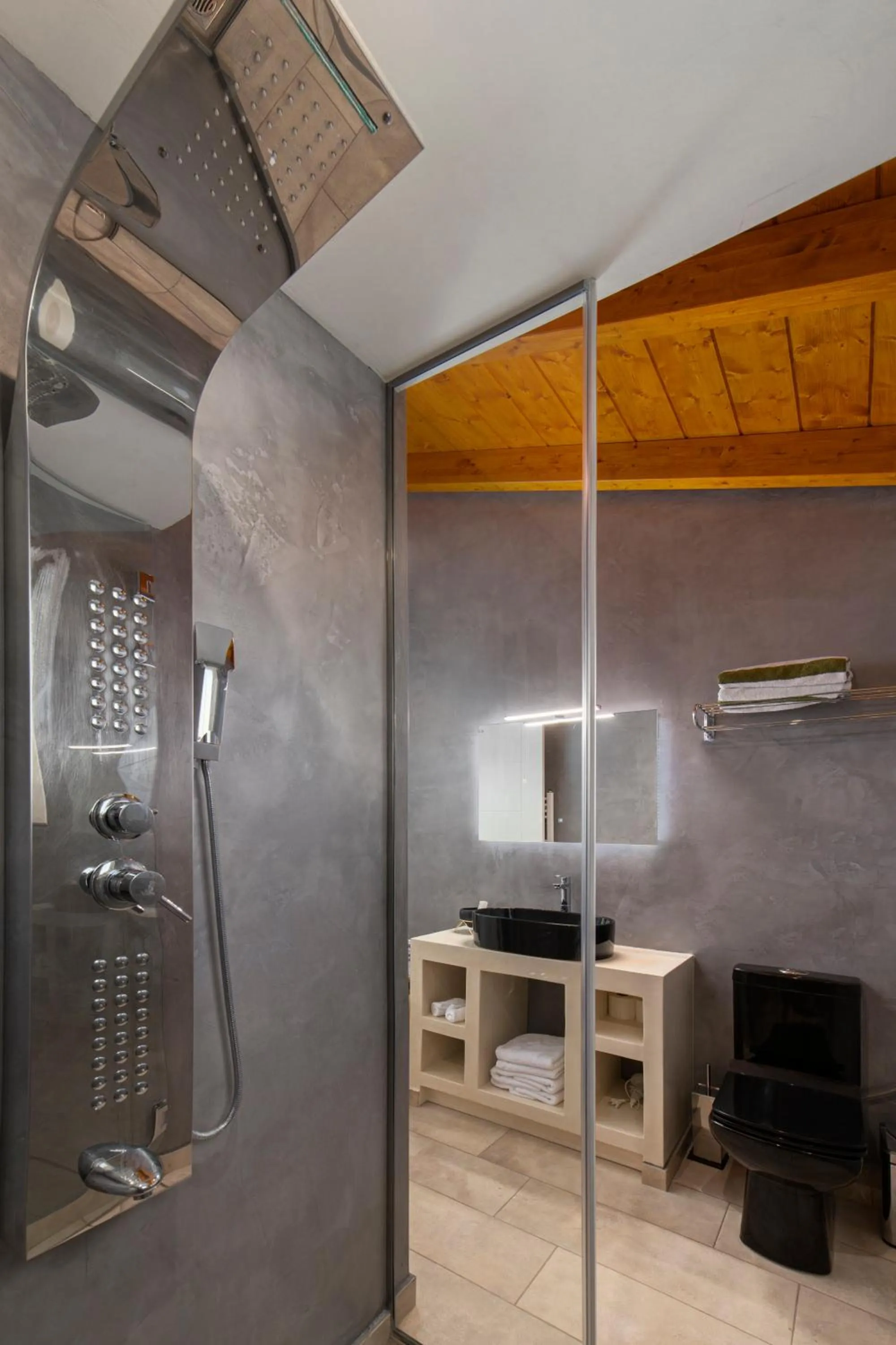 Shower in Andros 4 All Seasons Villas & Suites