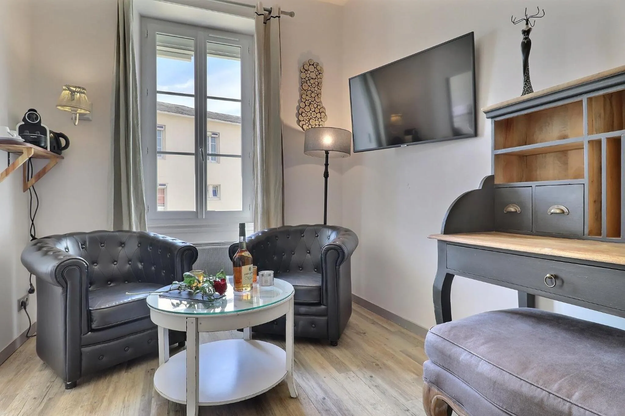 Seating area in Grand Hôtel des Bains SPA