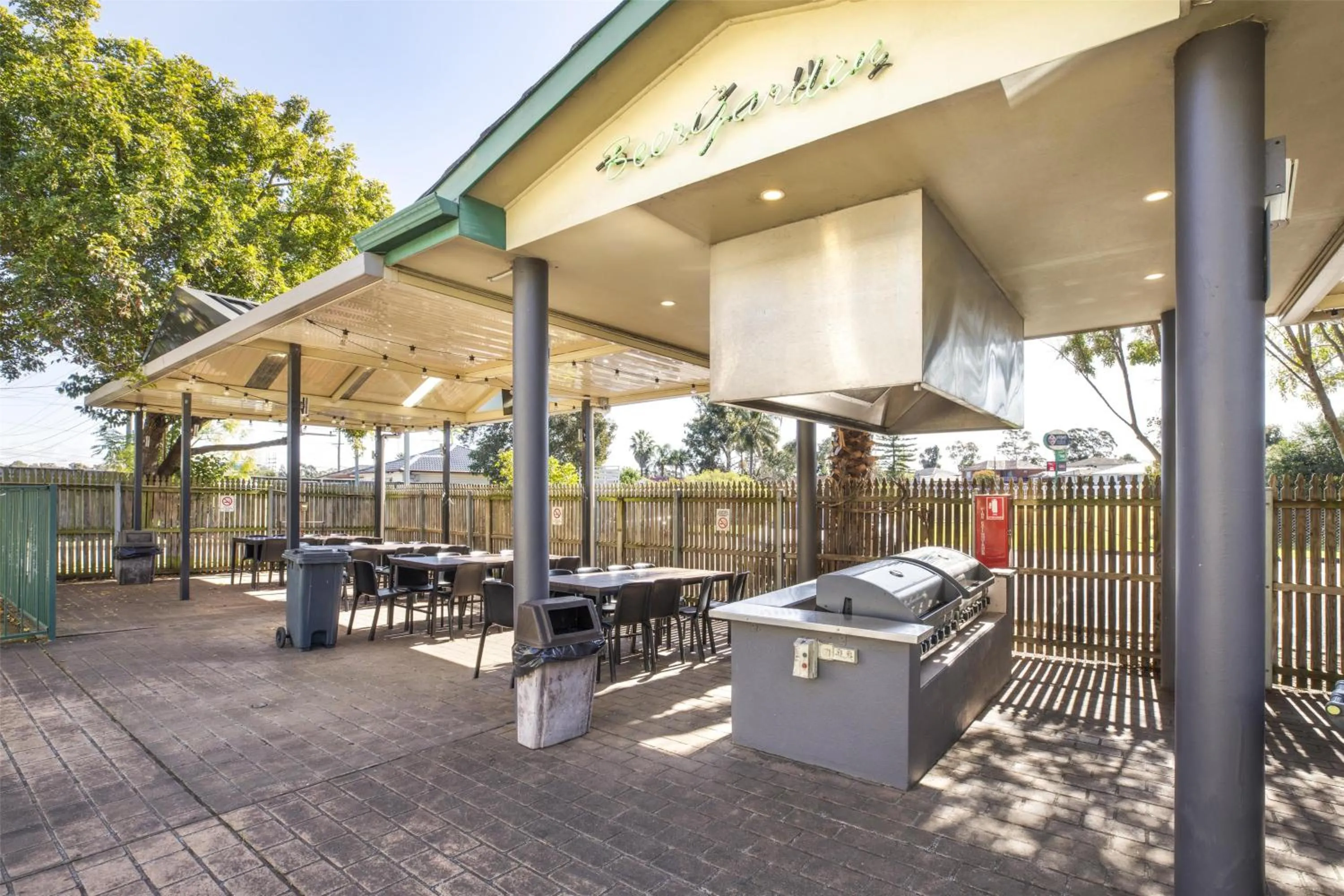 Seating area in Nightcap at Pritchards Hotel