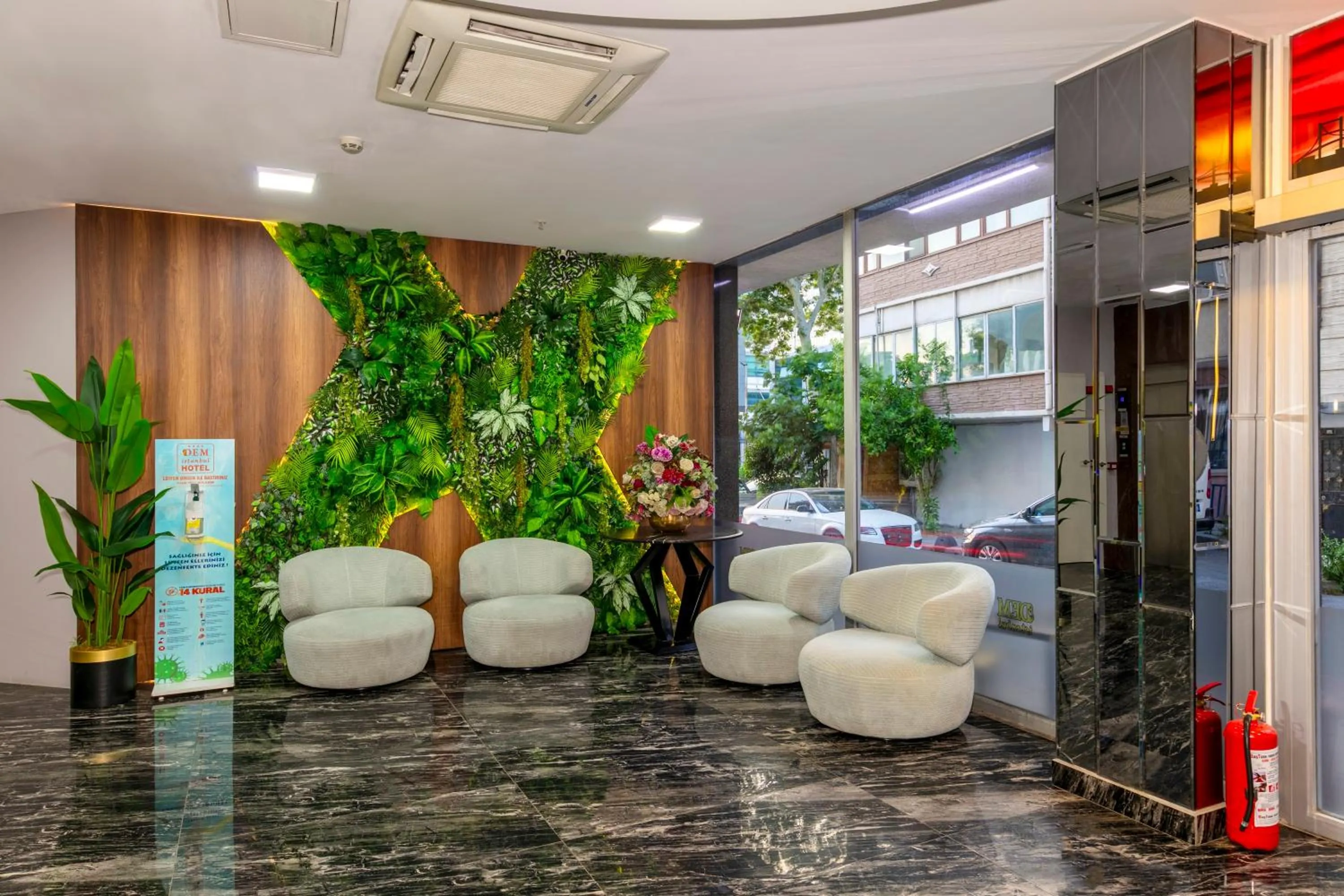 Lobby or reception in Dem İstanbul Airport Hotel