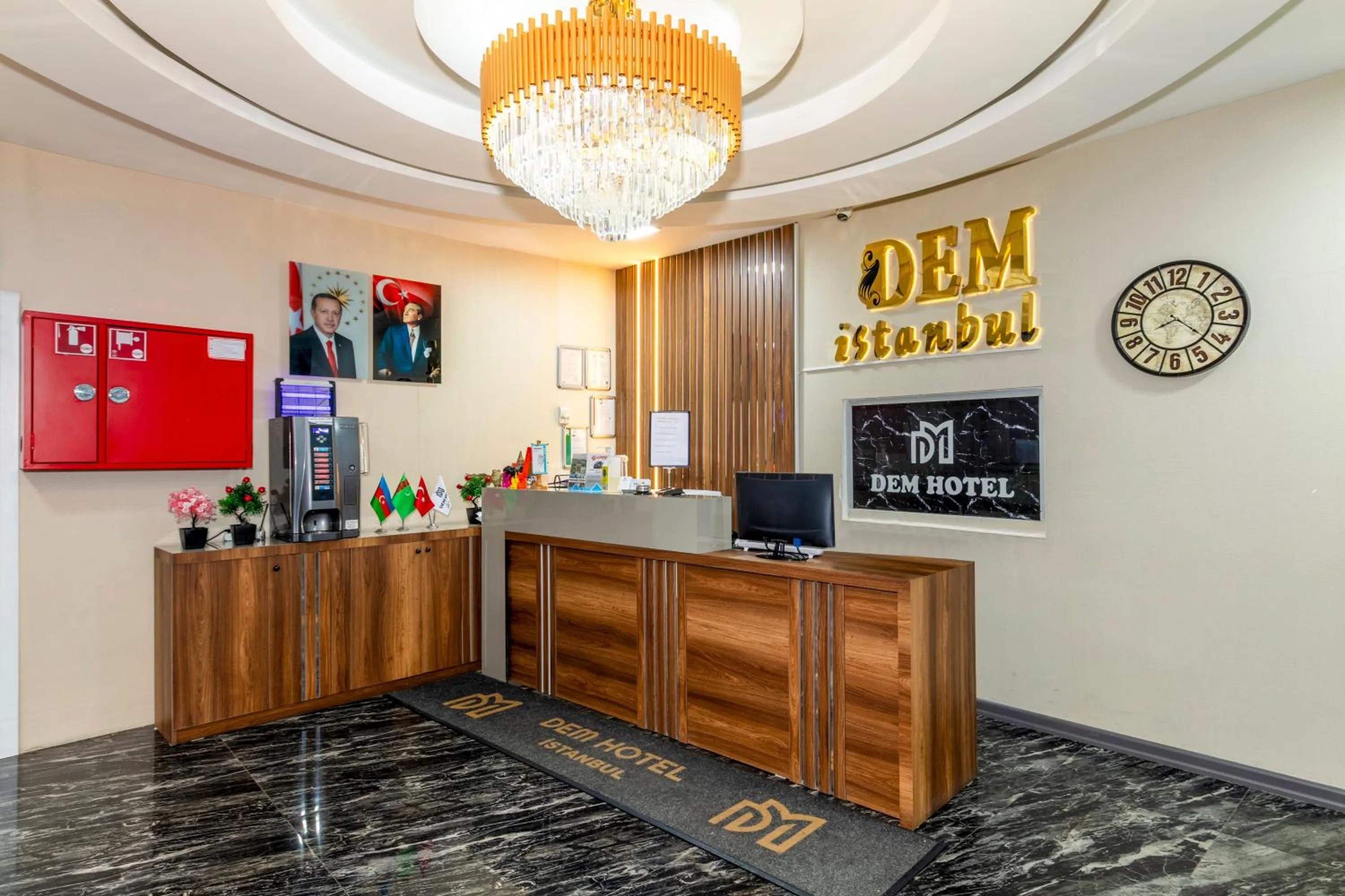 Lobby or reception in Dem İstanbul Airport Hotel