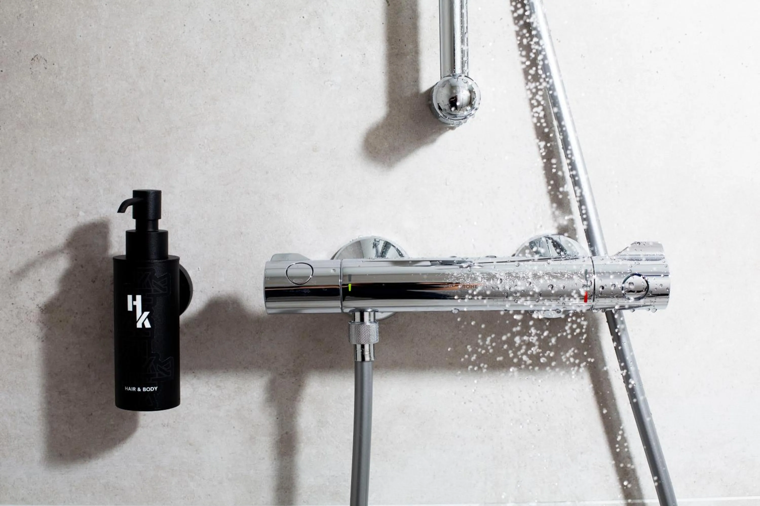 Shower in Hotel Haverkist