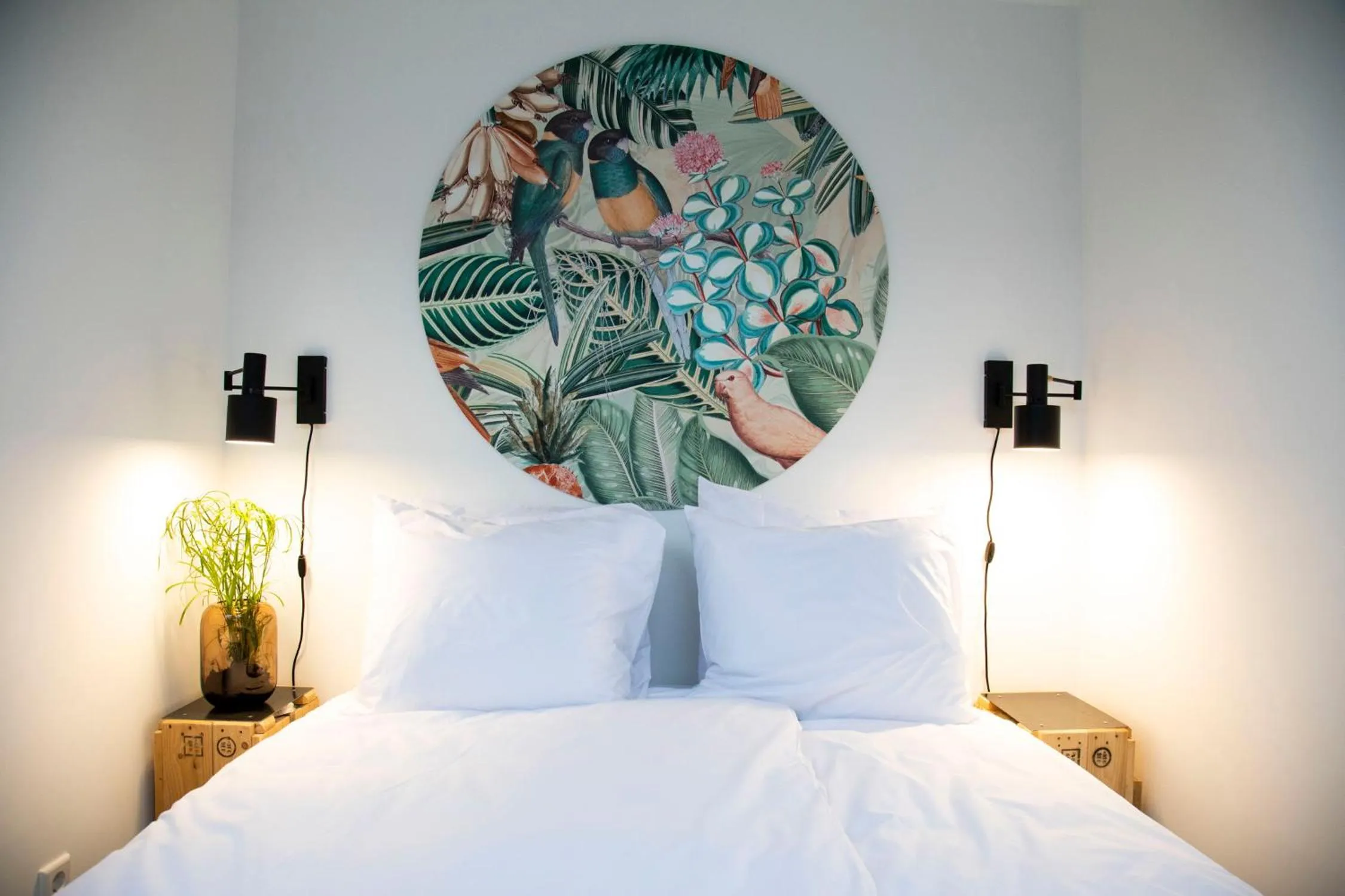 Bed in Hotel Haverkist