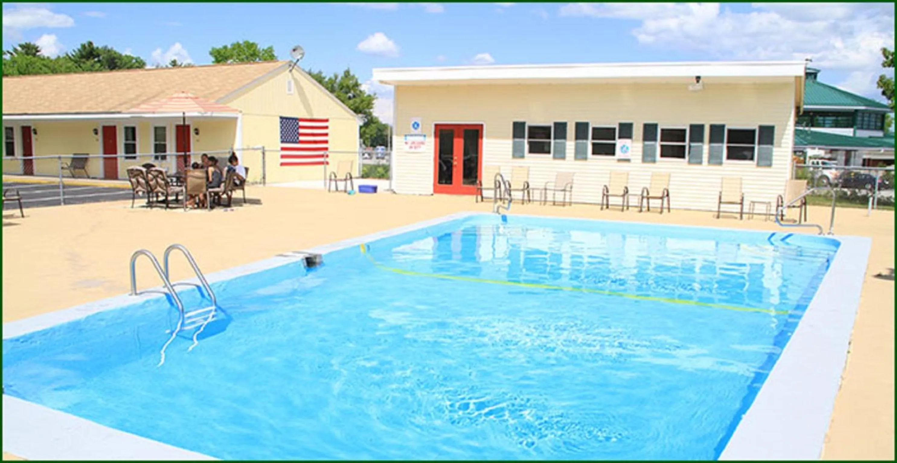 Swimming pool in Lodge at Kennebunk