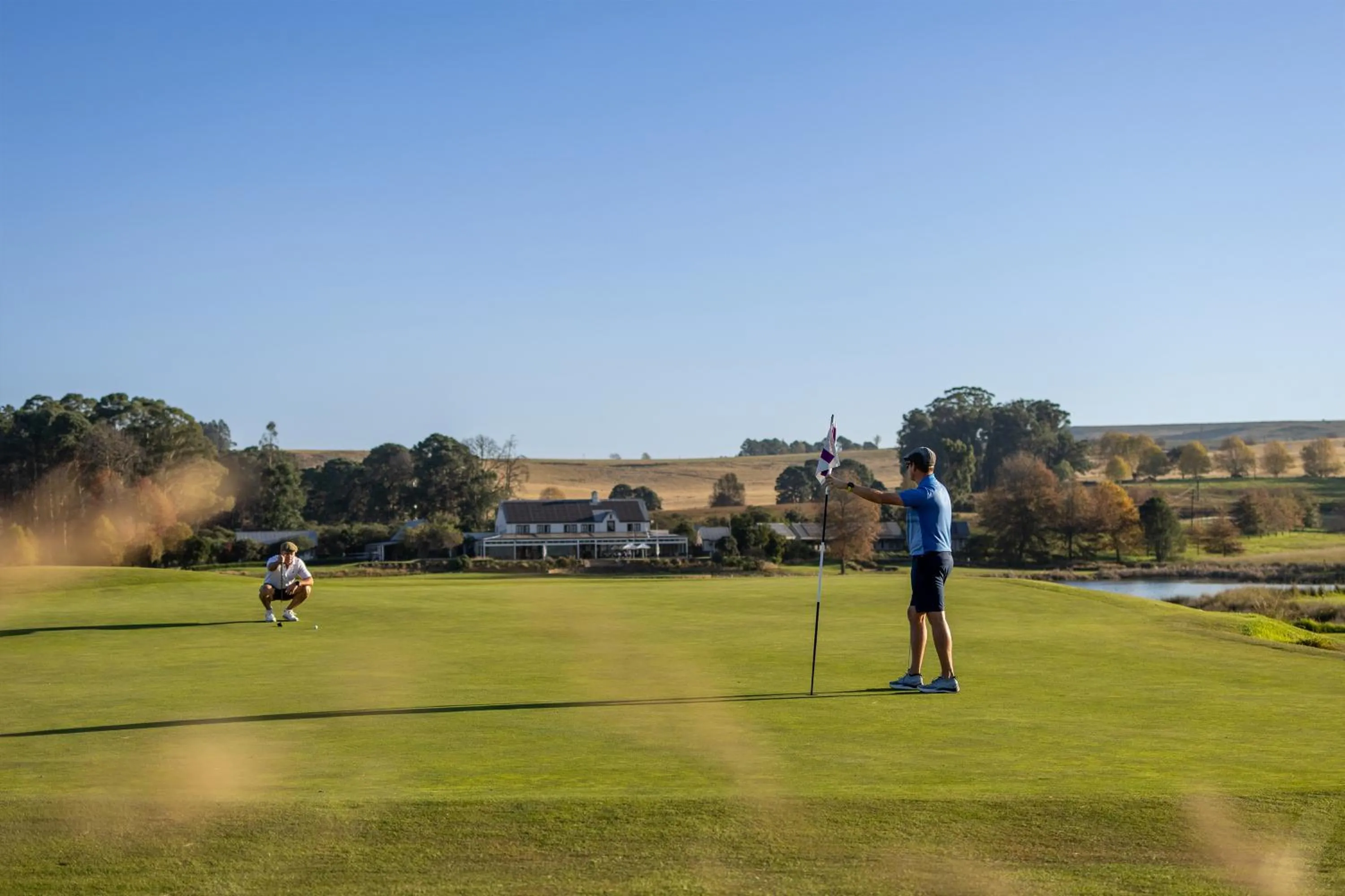 Golfcourse in Gowrie Farm Golf Lodge