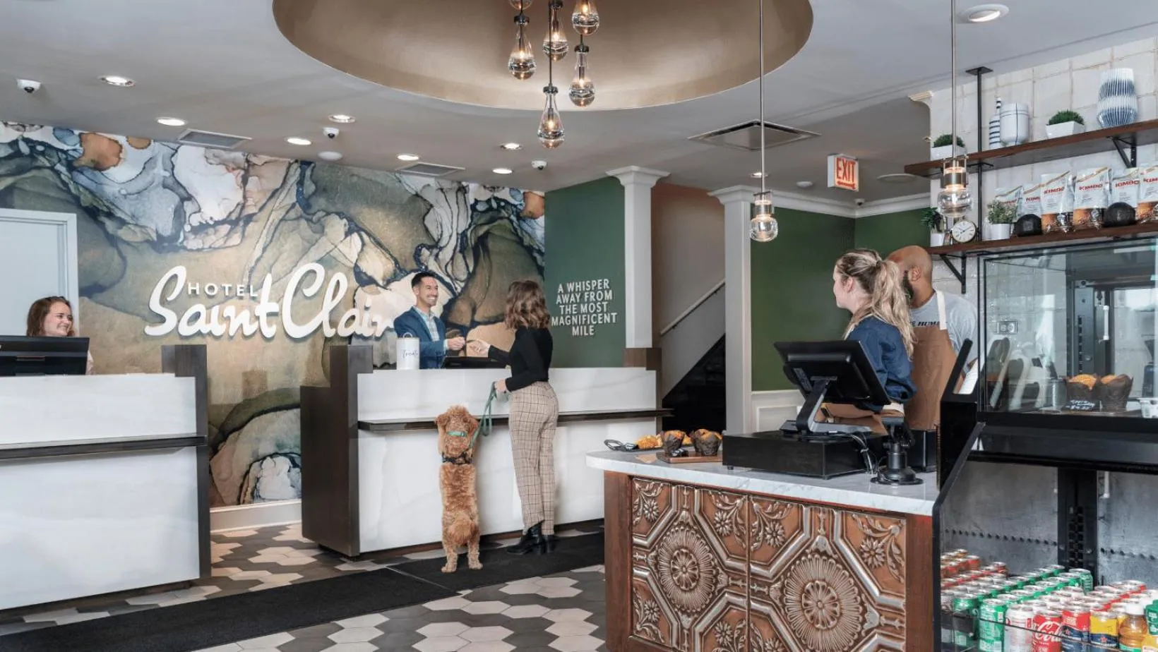 Lobby or reception in Hotel Saint Clair - Magnificent Mile