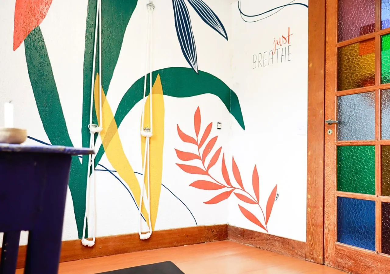 Decorative detail in Patz Houz Hostel