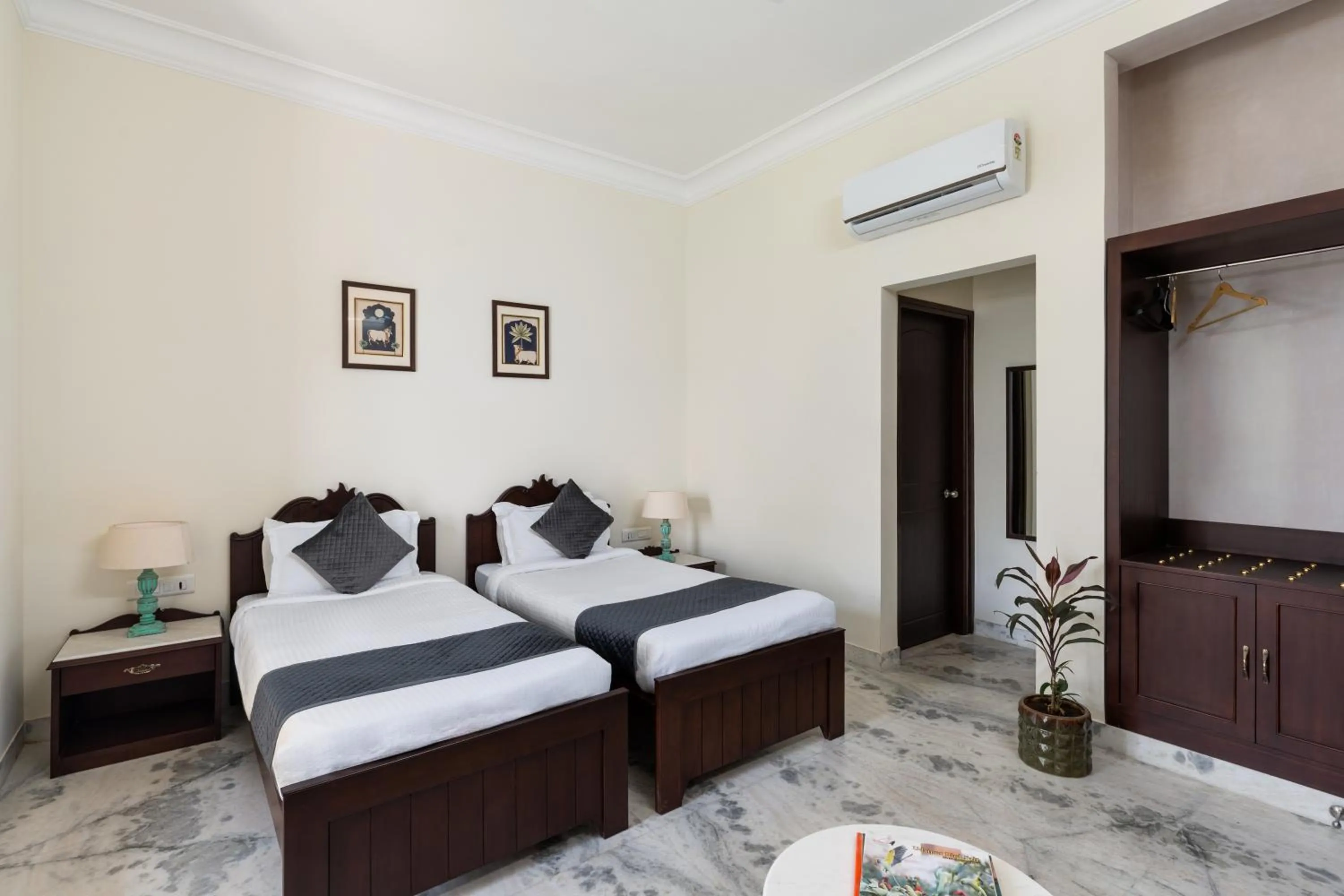 Bedroom, Bed in Chandra Vilas Heritage stay