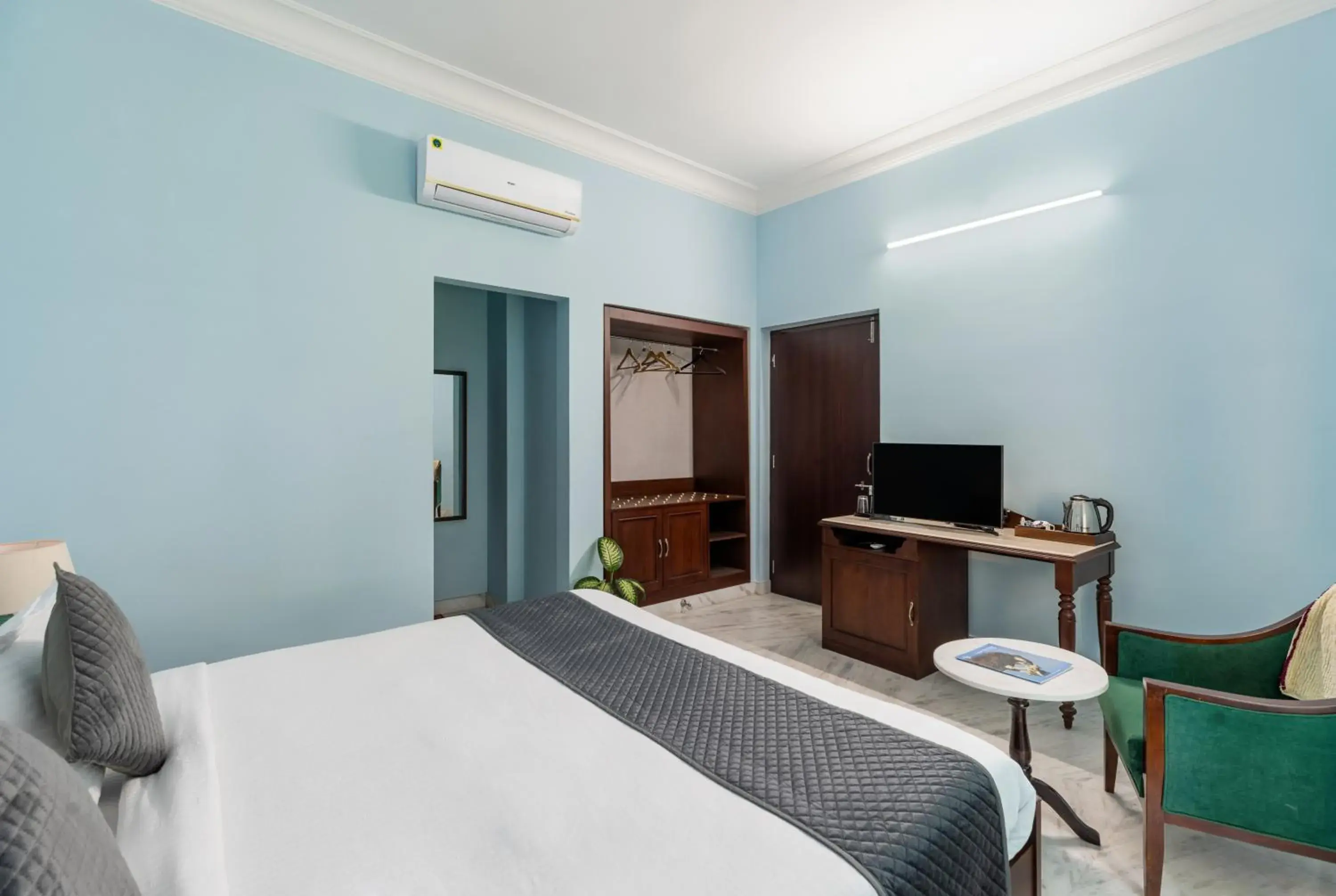 Bedroom, Bed in Chandra Vilas Heritage stay Bedroom, Bed in Chandra Vilas Heritage stay