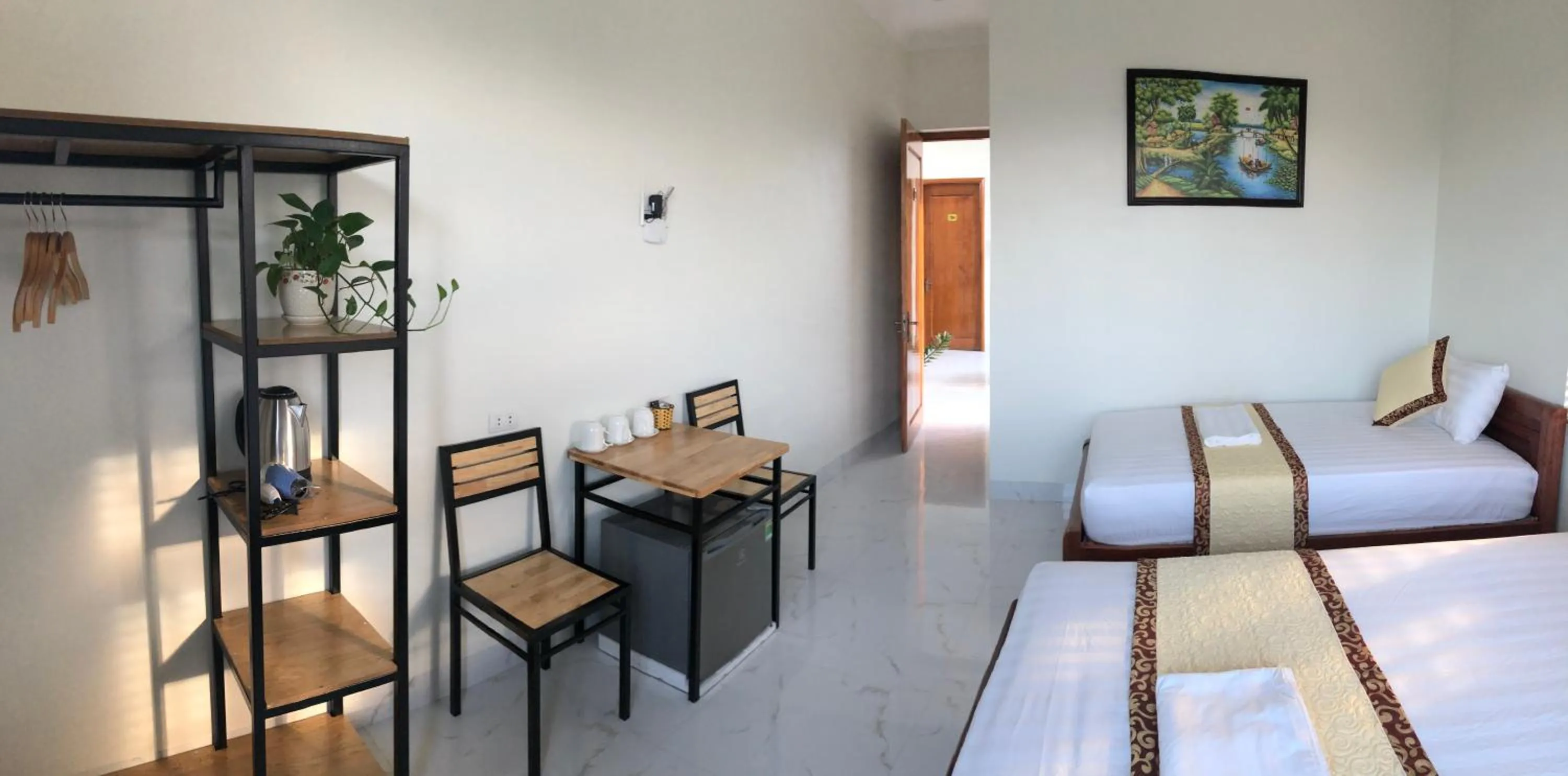 Bed in Hang Mua Sunrise Homestay