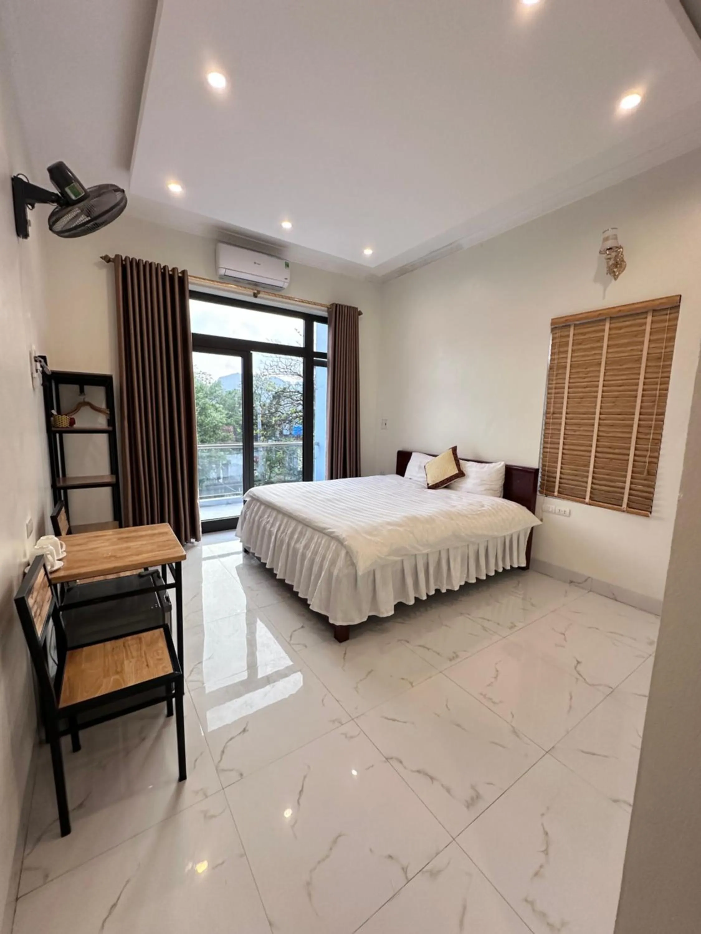 Bed in Hang Mua Sunrise Homestay