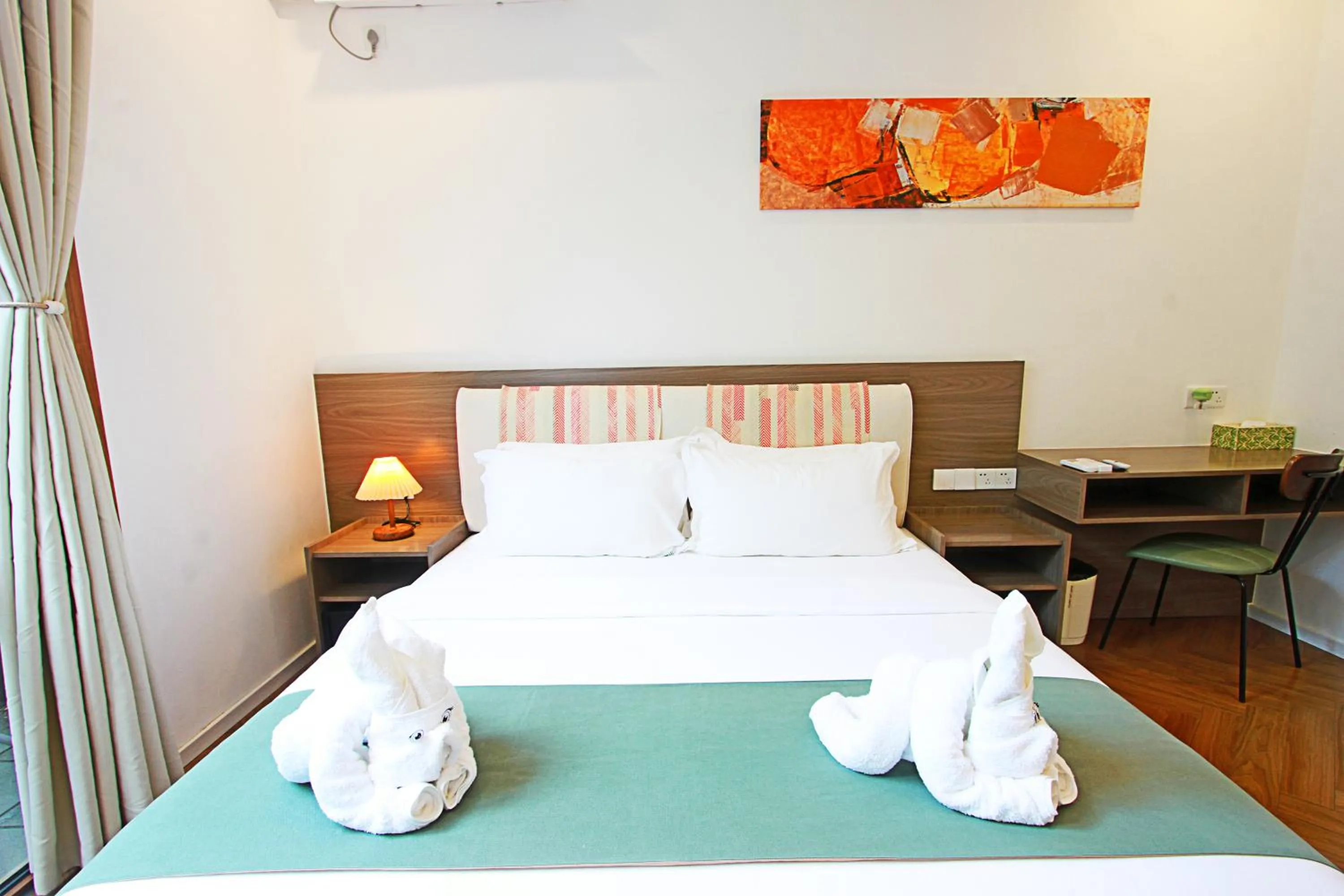 Bedroom, Bed in Chez Judy Resort