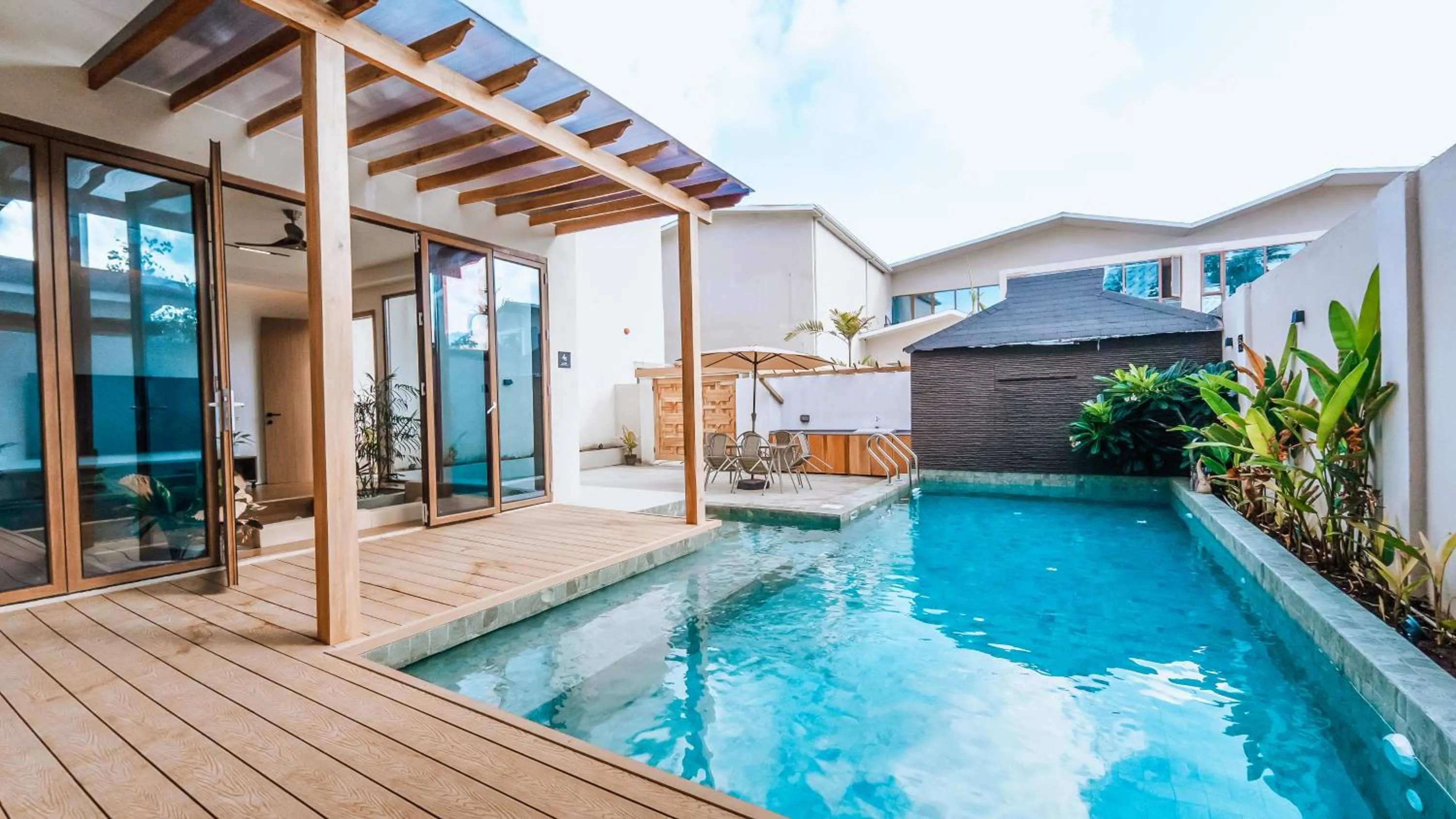 Property building in Chez Judy Resort