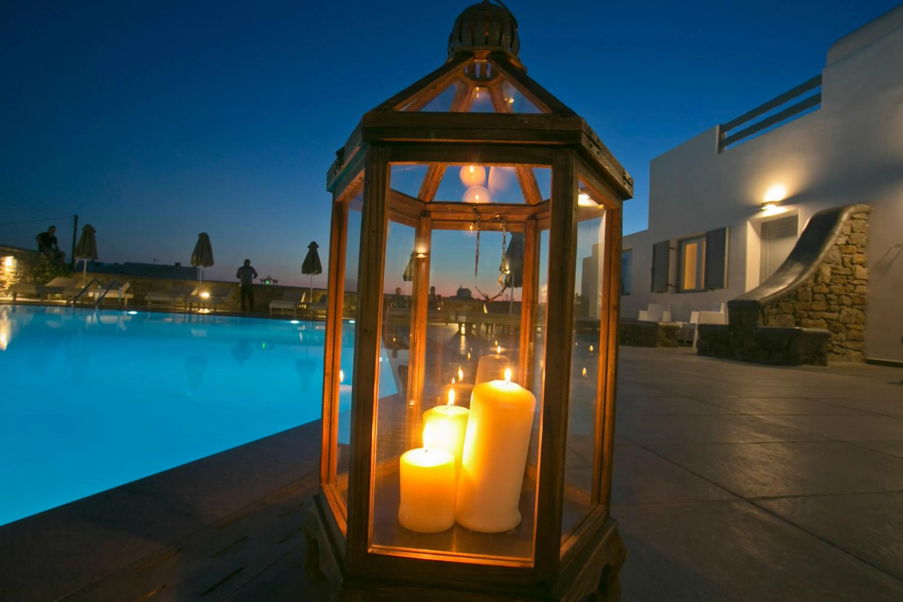 Night in Anna-Maria Mykonos Hotel