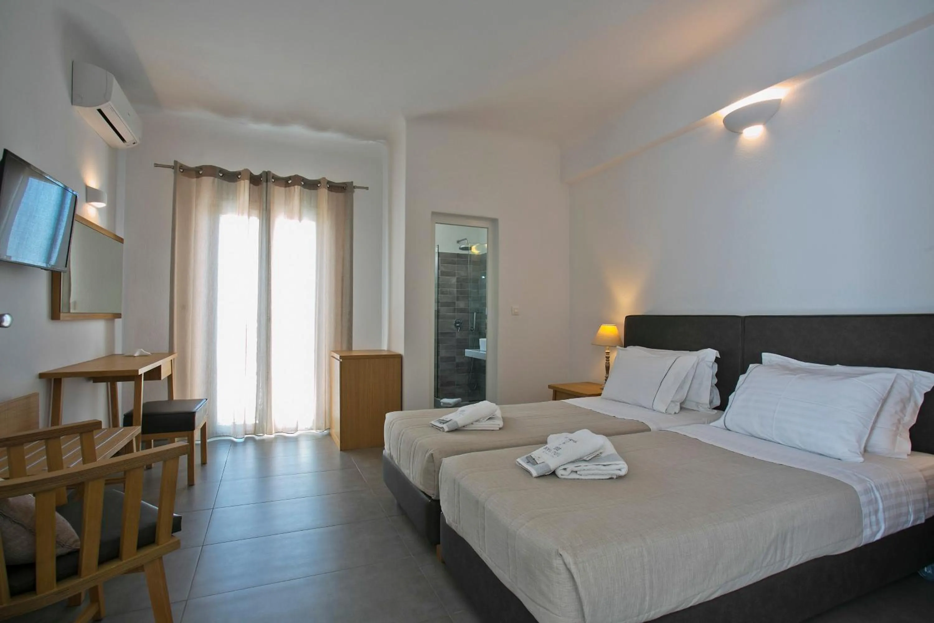 Photo of the whole room, Bed in Anna-Maria Mykonos Hotel