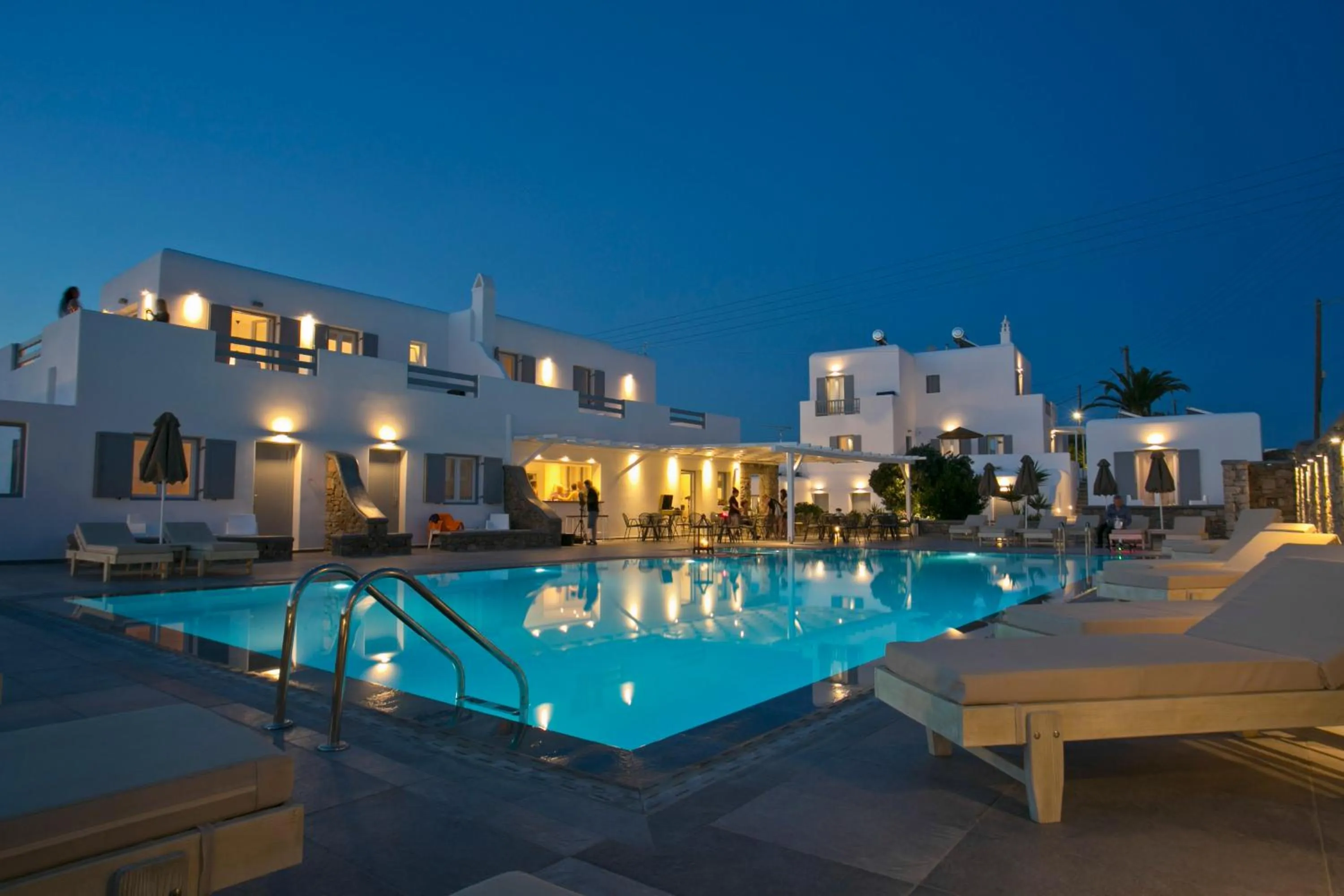 Swimming pool in Anna-Maria Mykonos Hotel