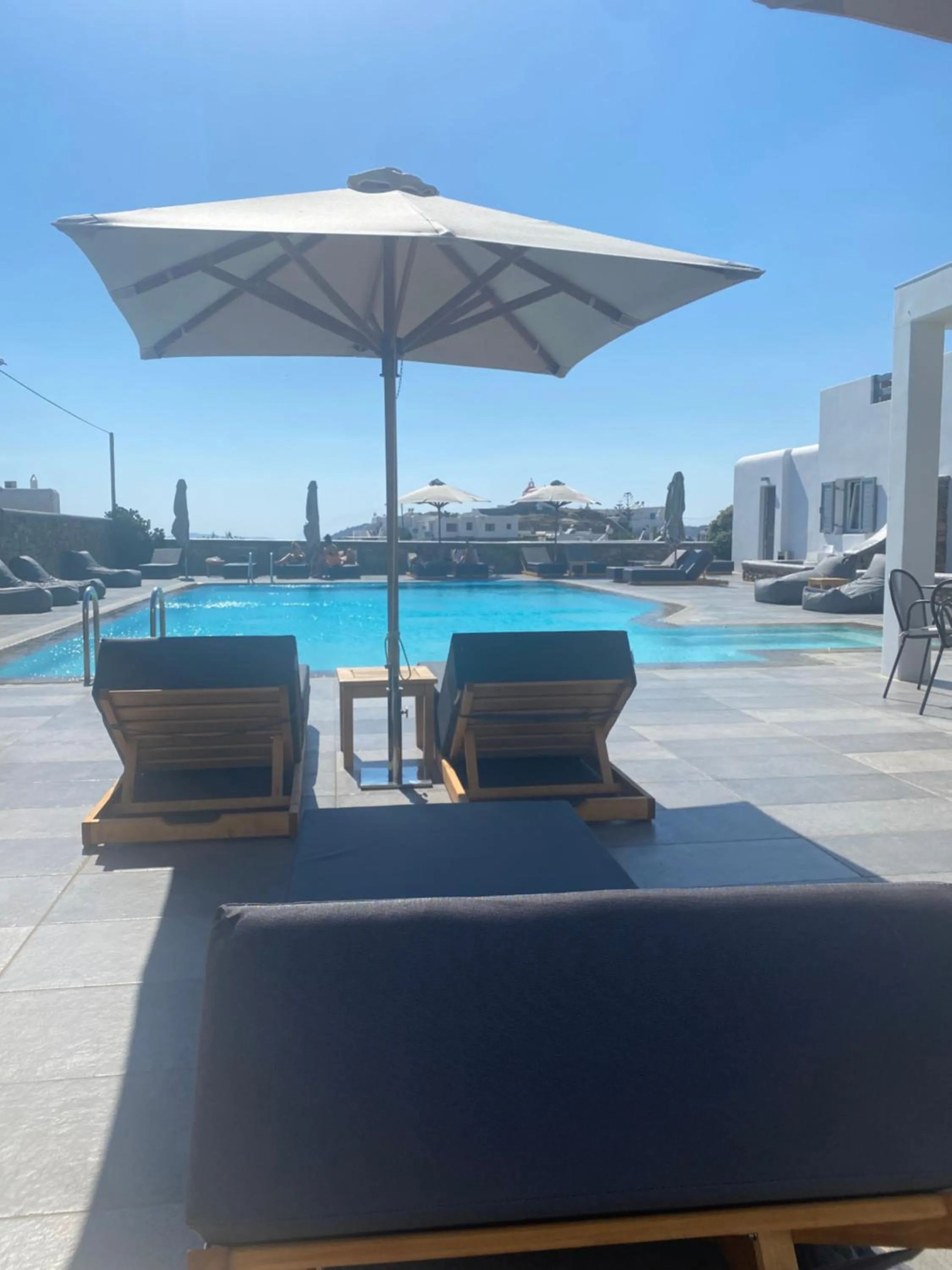 Swimming pool in Anna-Maria Mykonos Hotel