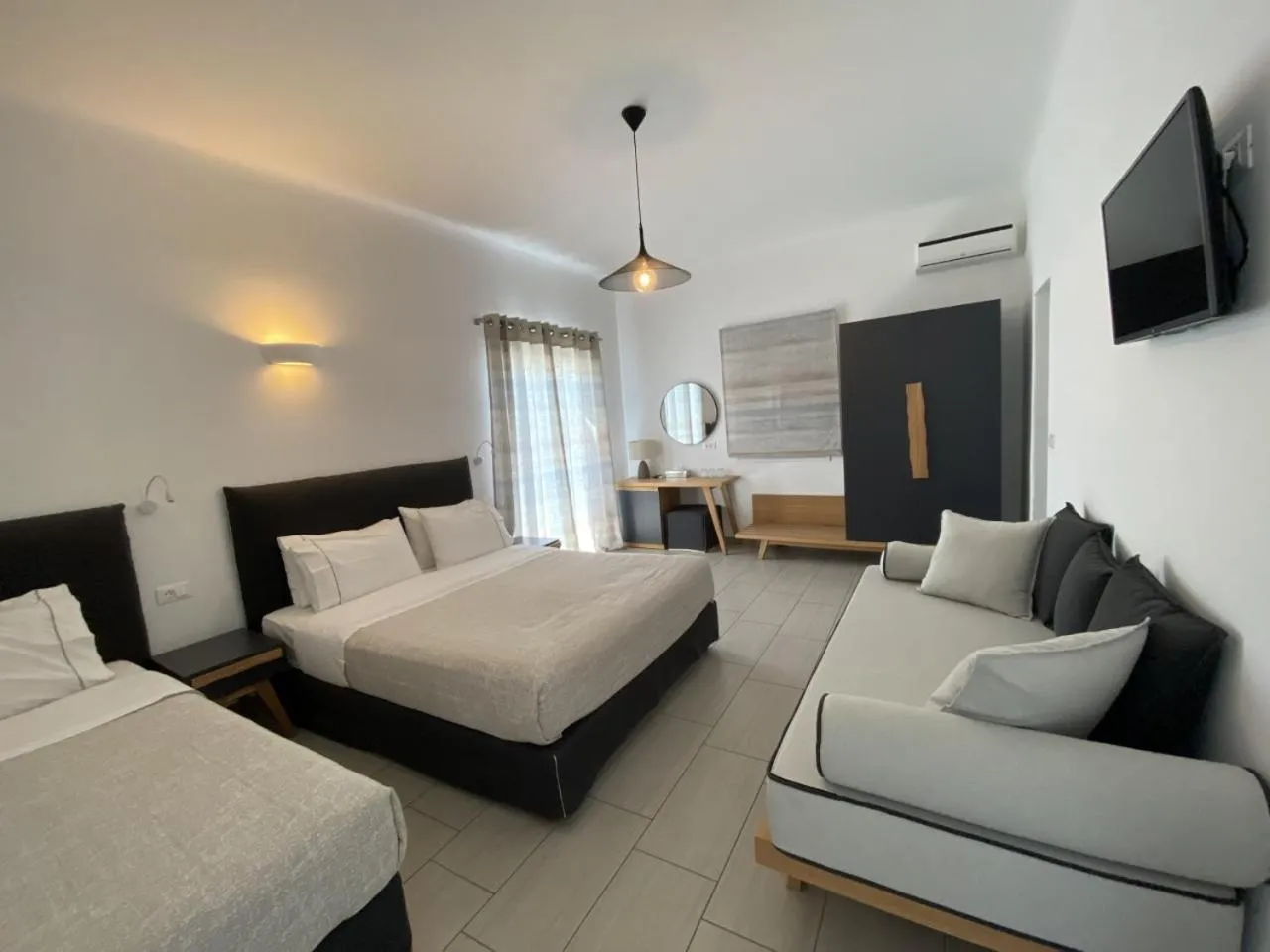 Photo of the whole room, Bed in Anna-Maria Mykonos Hotel