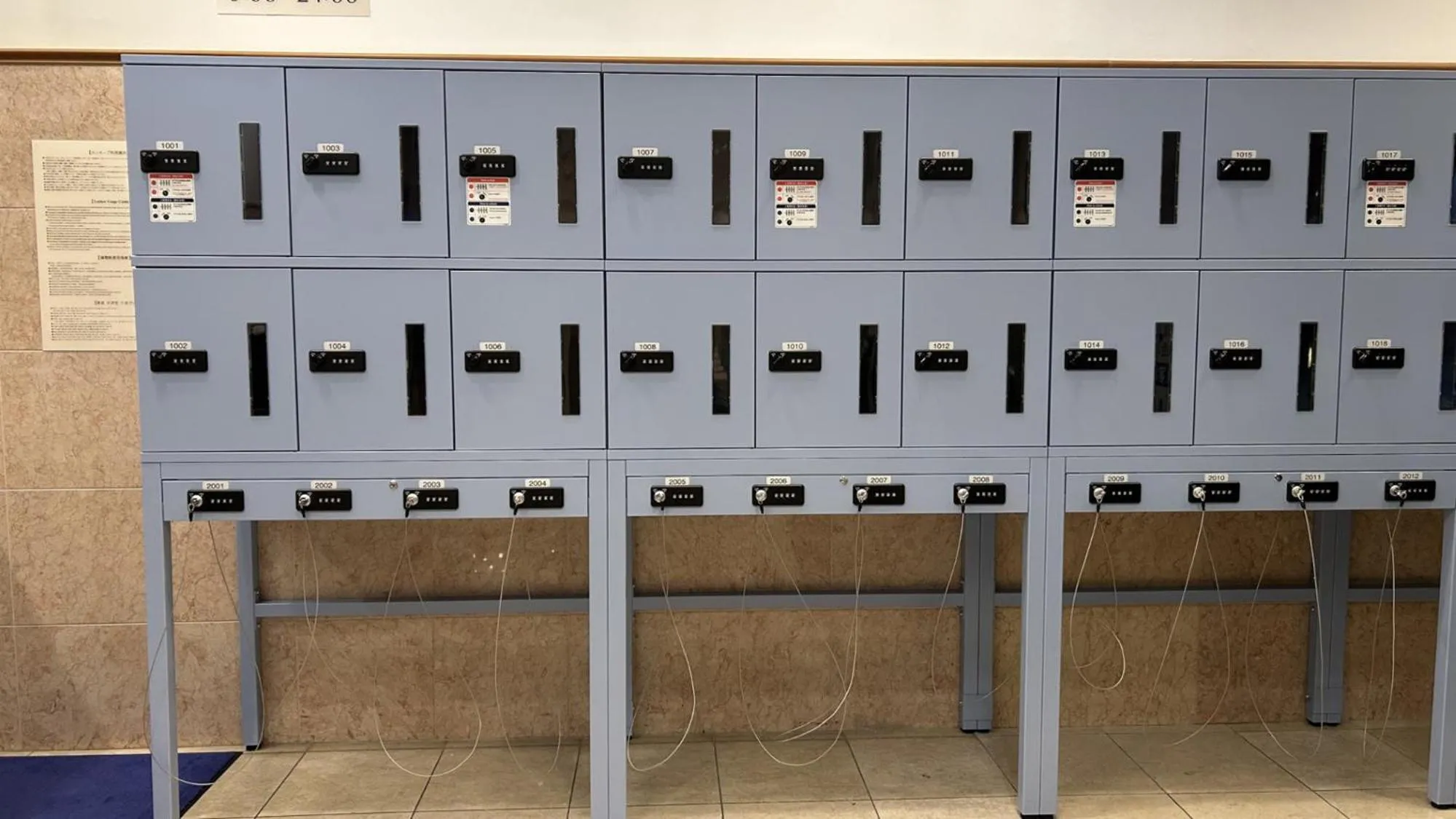locker in Toyoko Inn Osaka Umeda Higashi