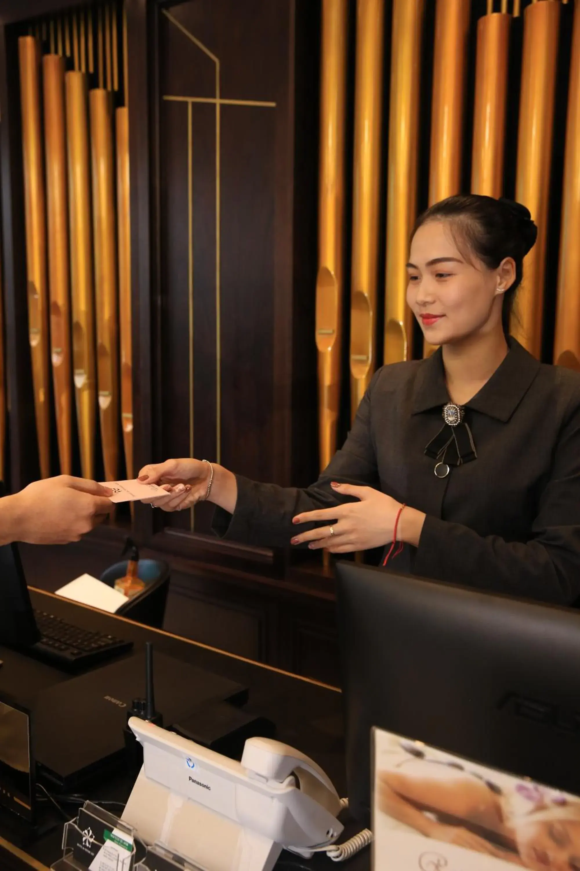 Lobby or reception in Hotel du Monde Art Lobby or reception in Hotel du Monde Art