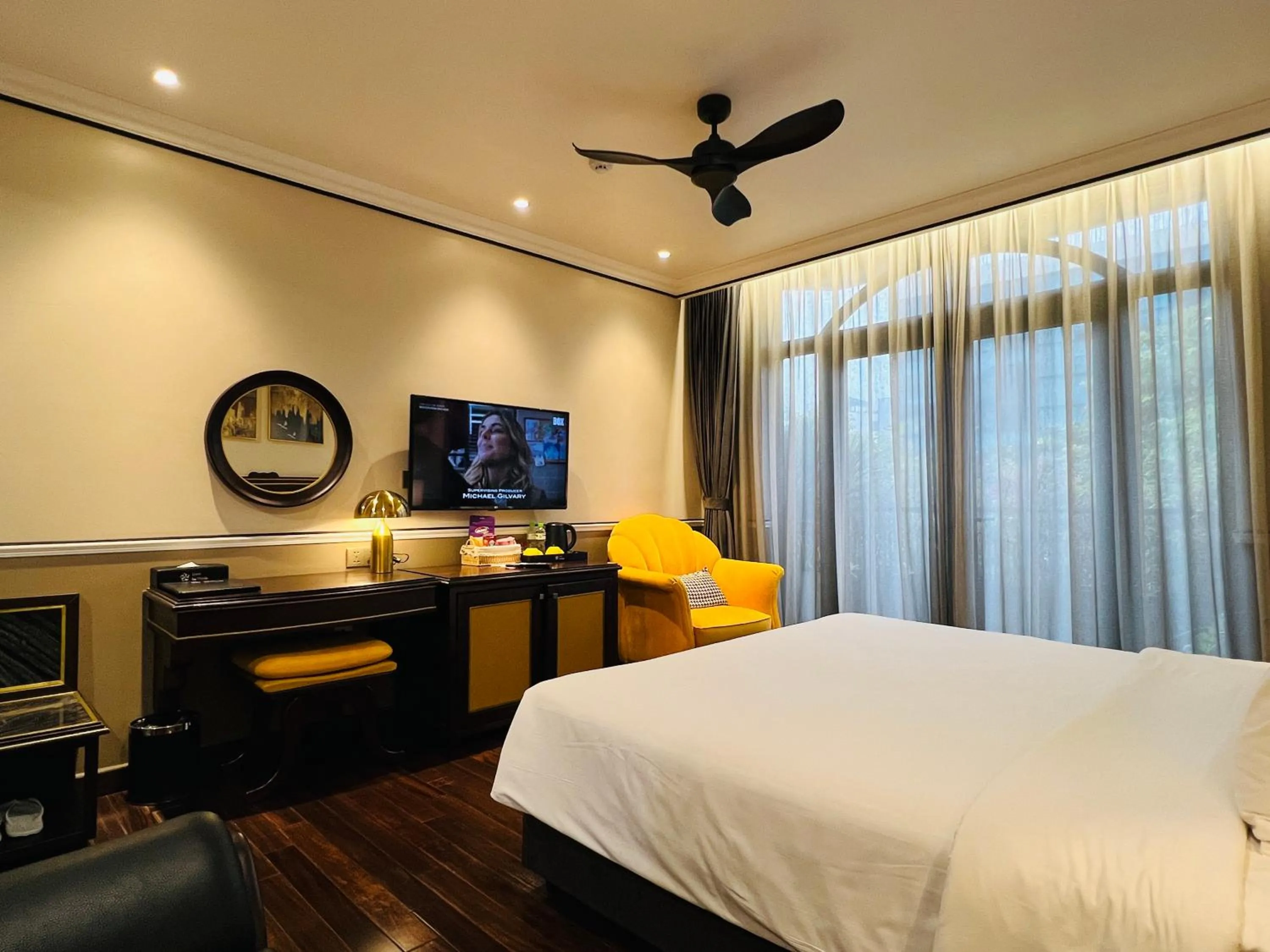 Bed in Hotel du Monde Art