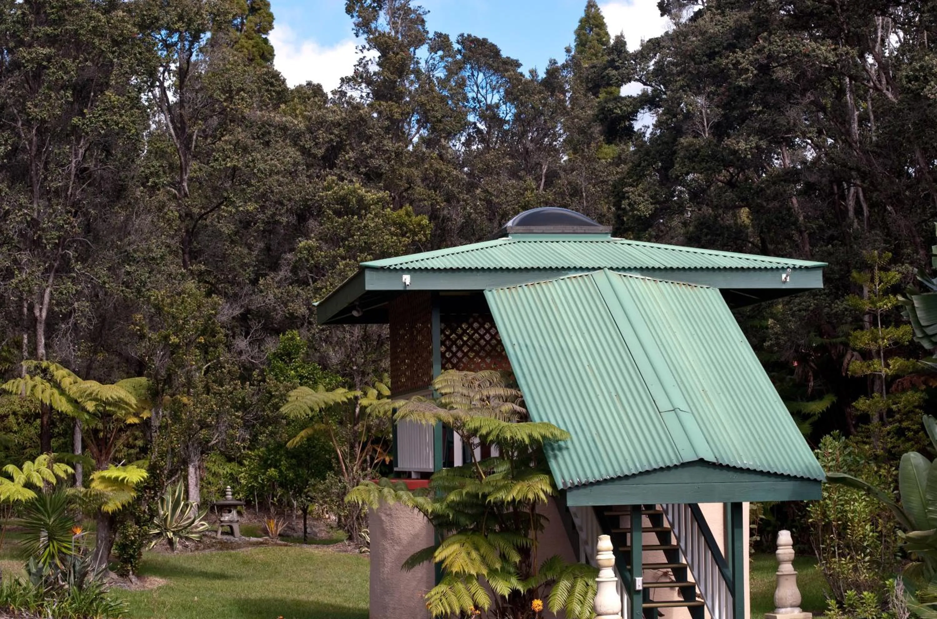 Garden in Chalet Kilauea