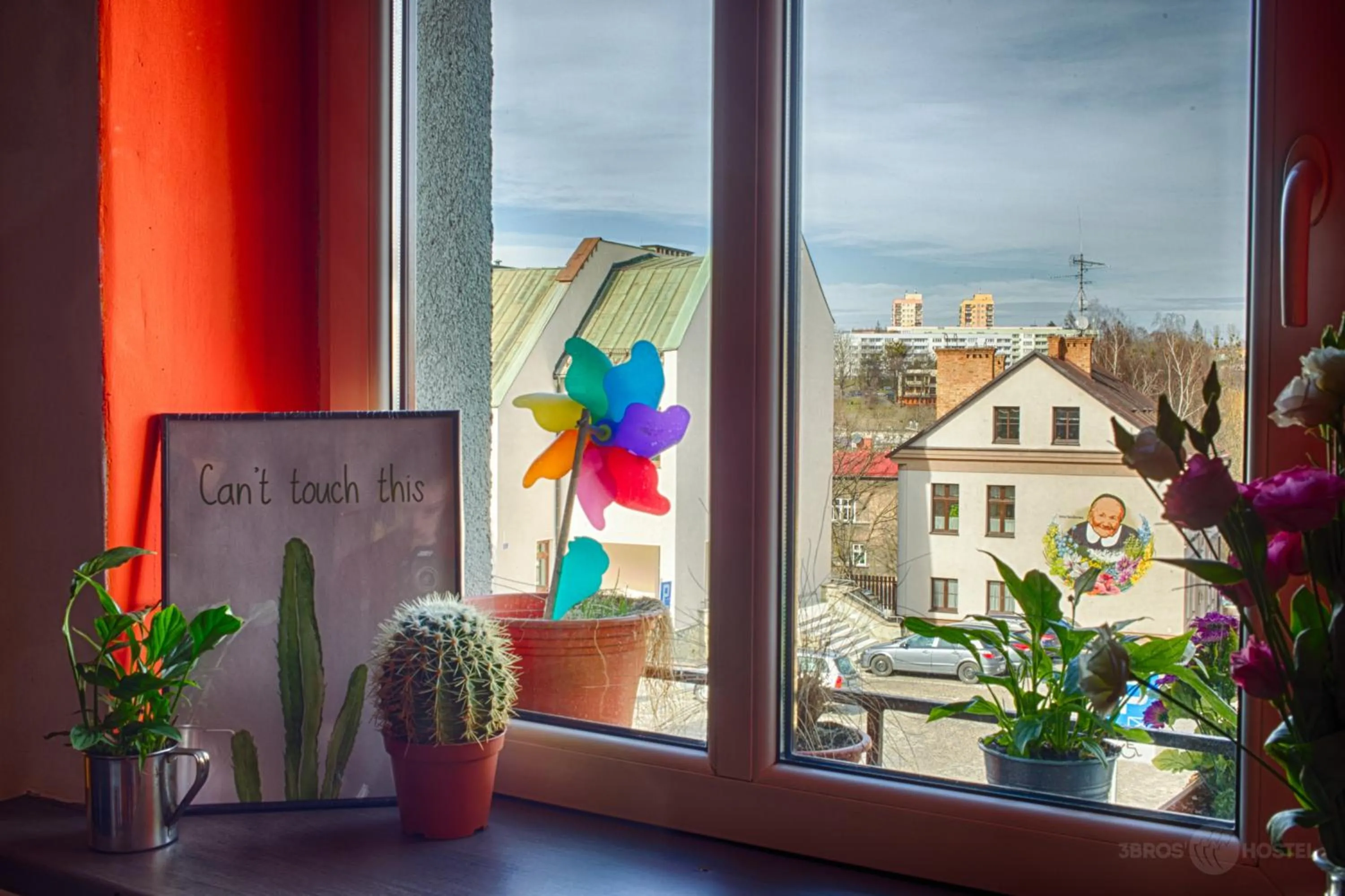 Property building in 3 Bros' Hostel Cieszyn