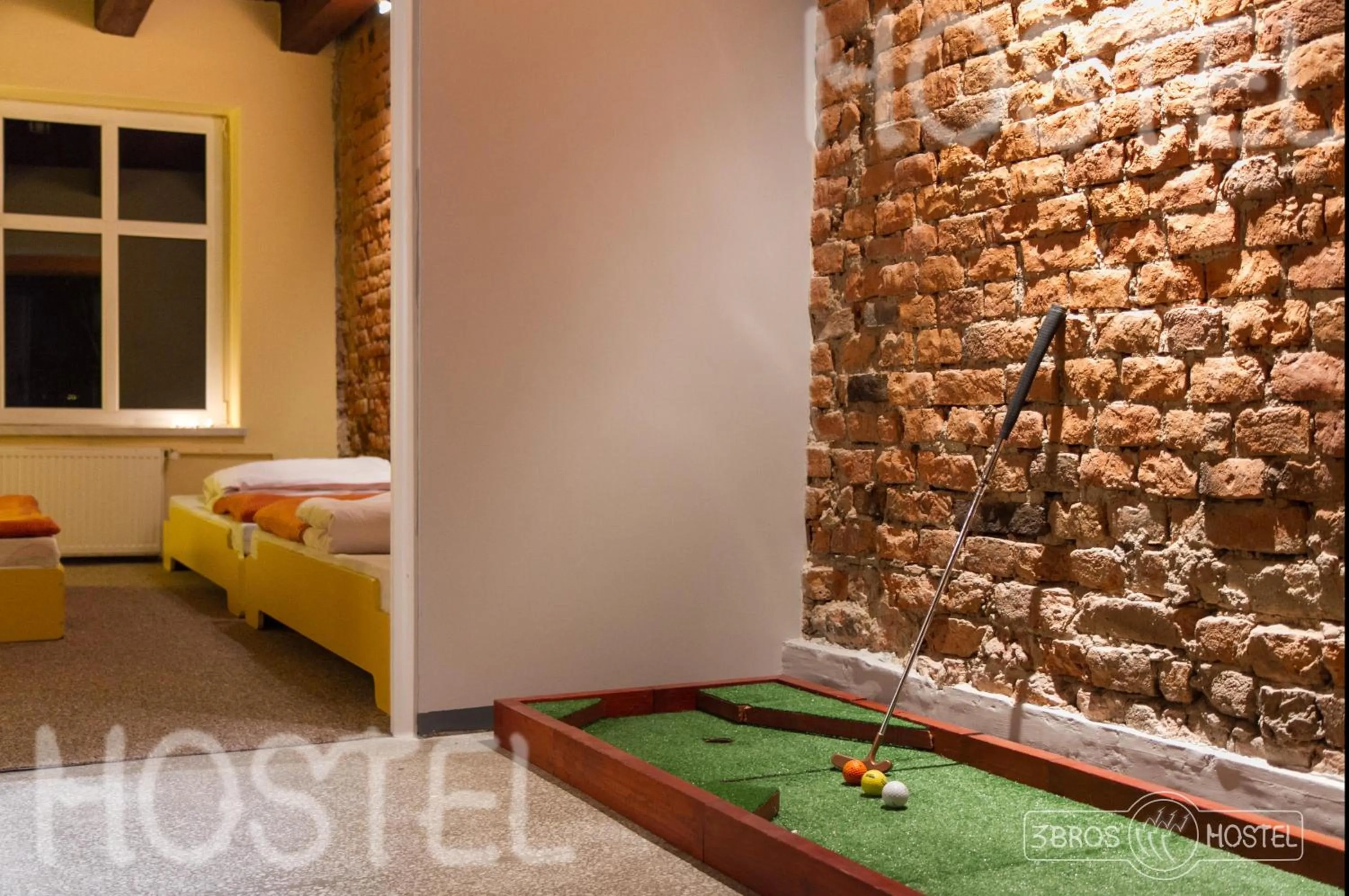 Property building in 3 Bros' Hostel Cieszyn