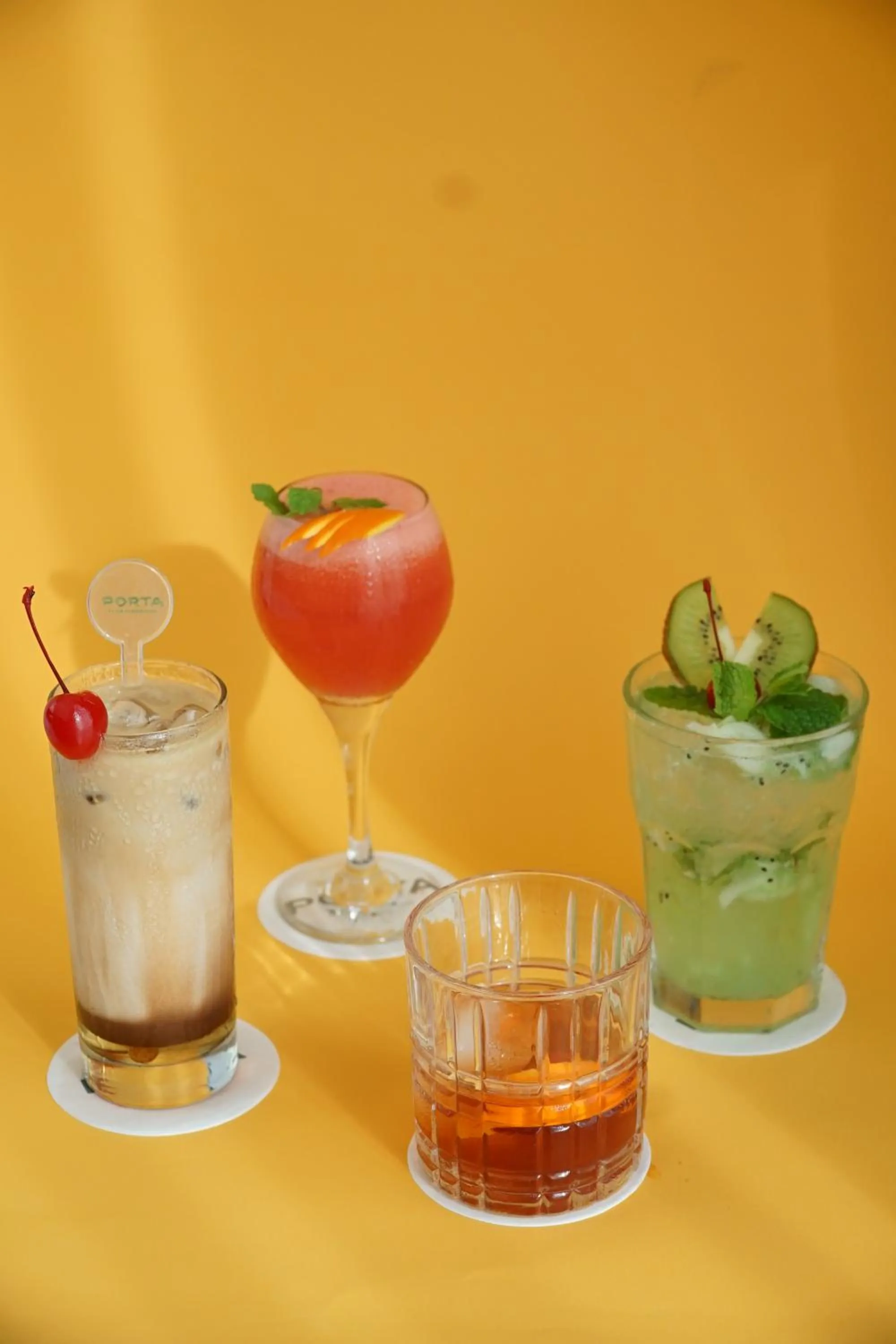 Food and drinks in PORTA by Ambarrukmo