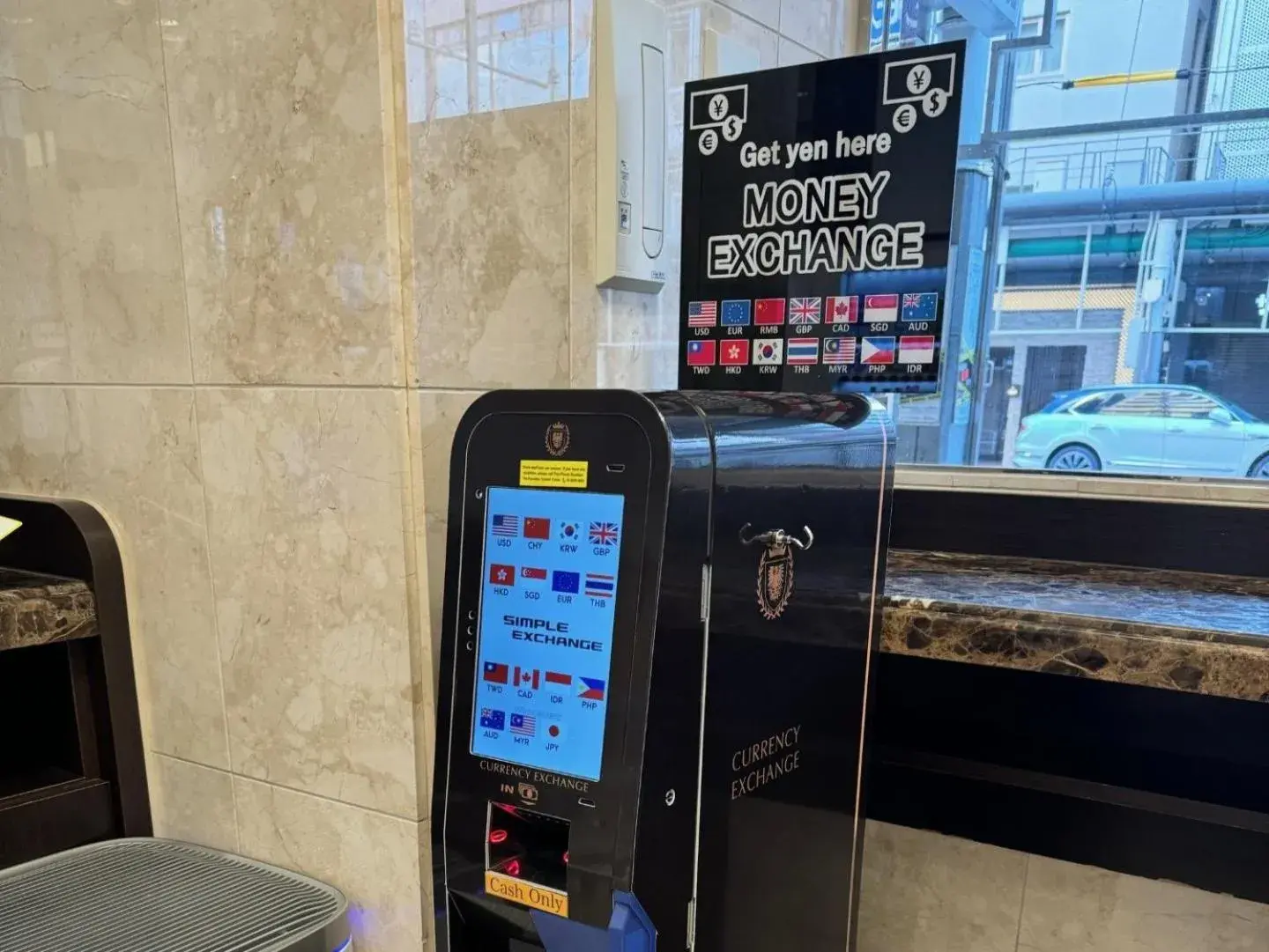 Lobby or reception in Toyoko Inn Osaka Namba Nippombashi Lobby or reception in Toyoko Inn Osaka Namba Nippombashi