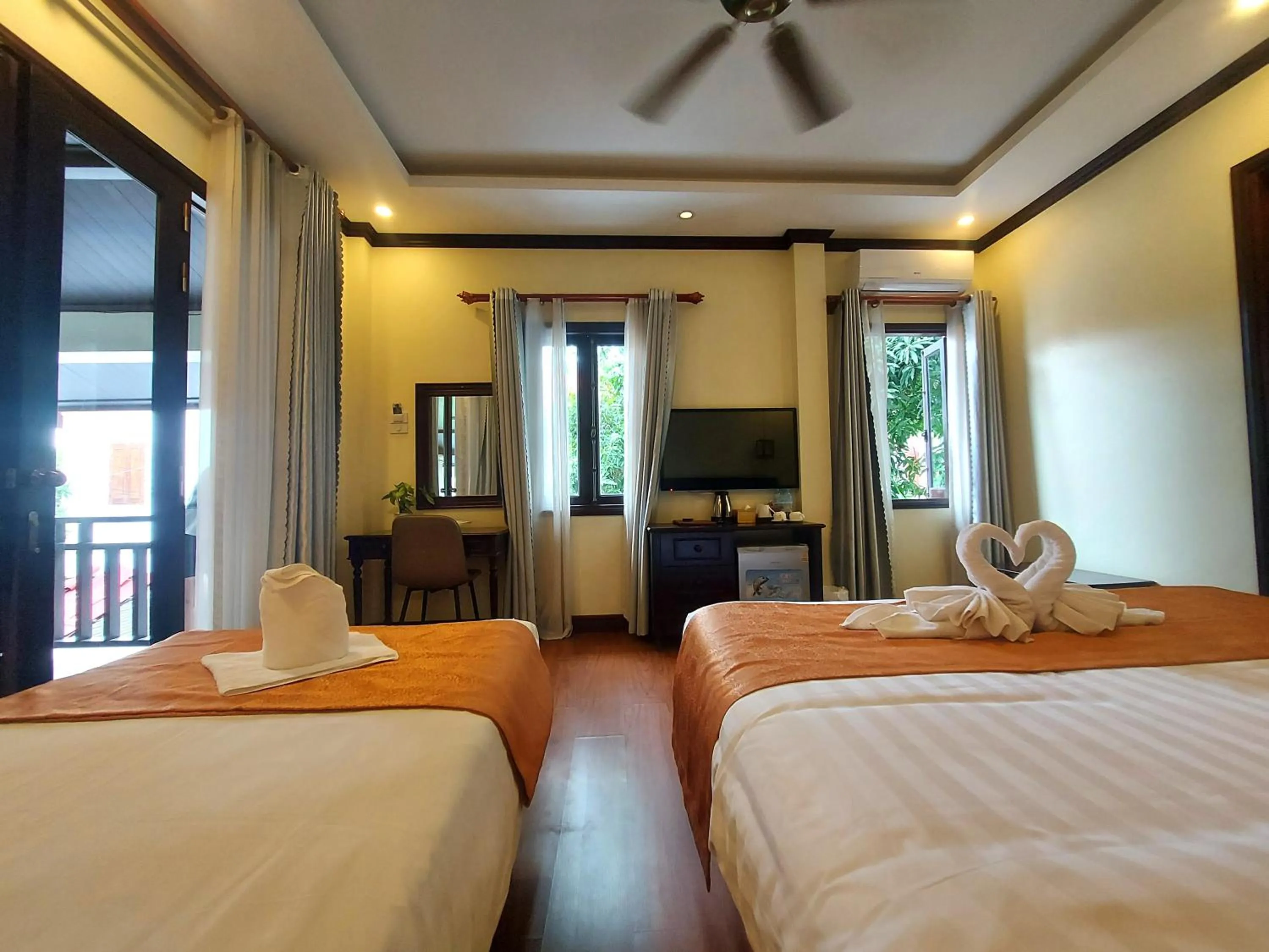 View (from property/room), Bed in Meunna Boutique Hotel