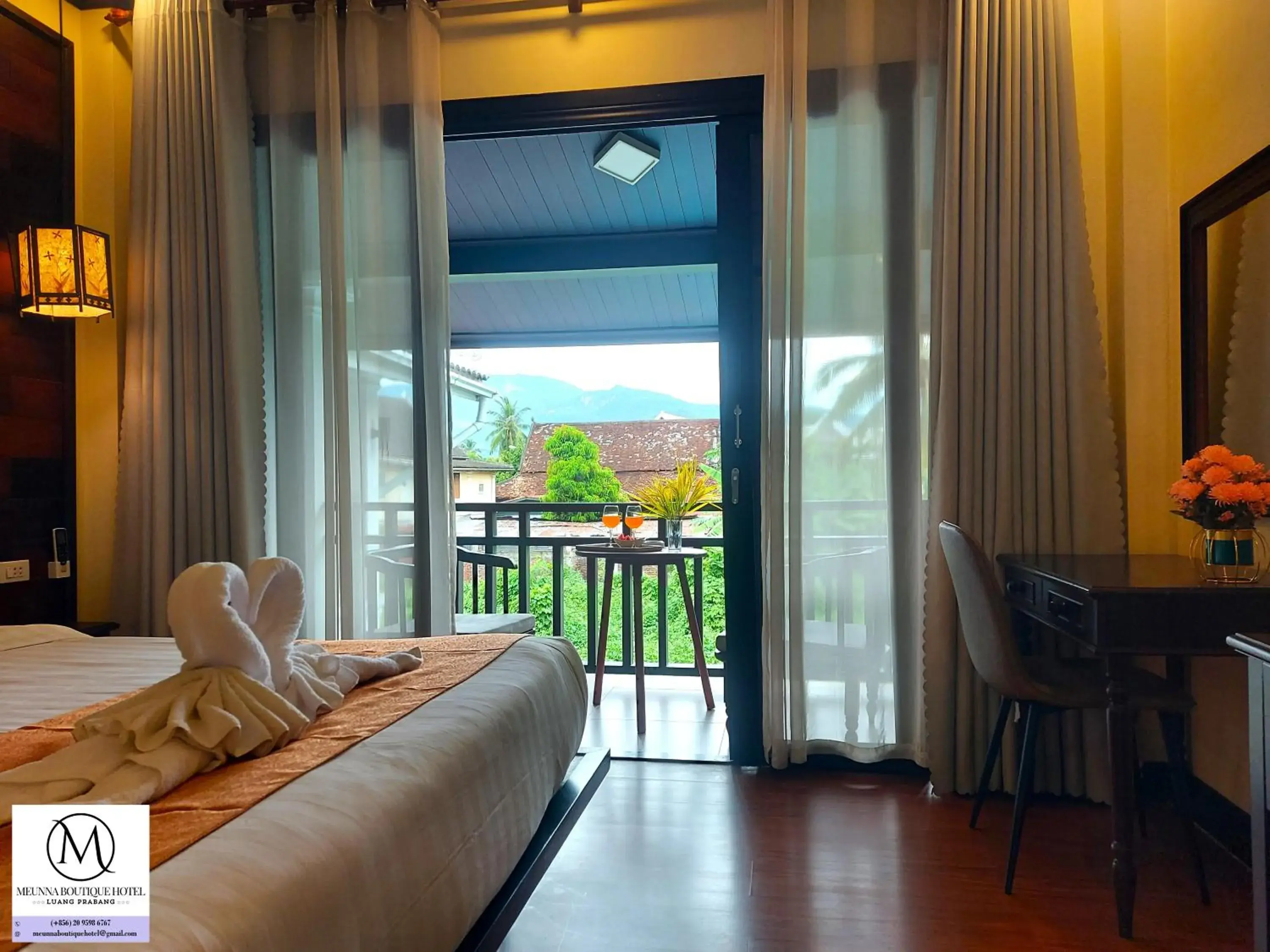 View (from property/room), Bed in Meunna Boutique Hotel View (from property/room), Bed in Meunna Boutique Hotel