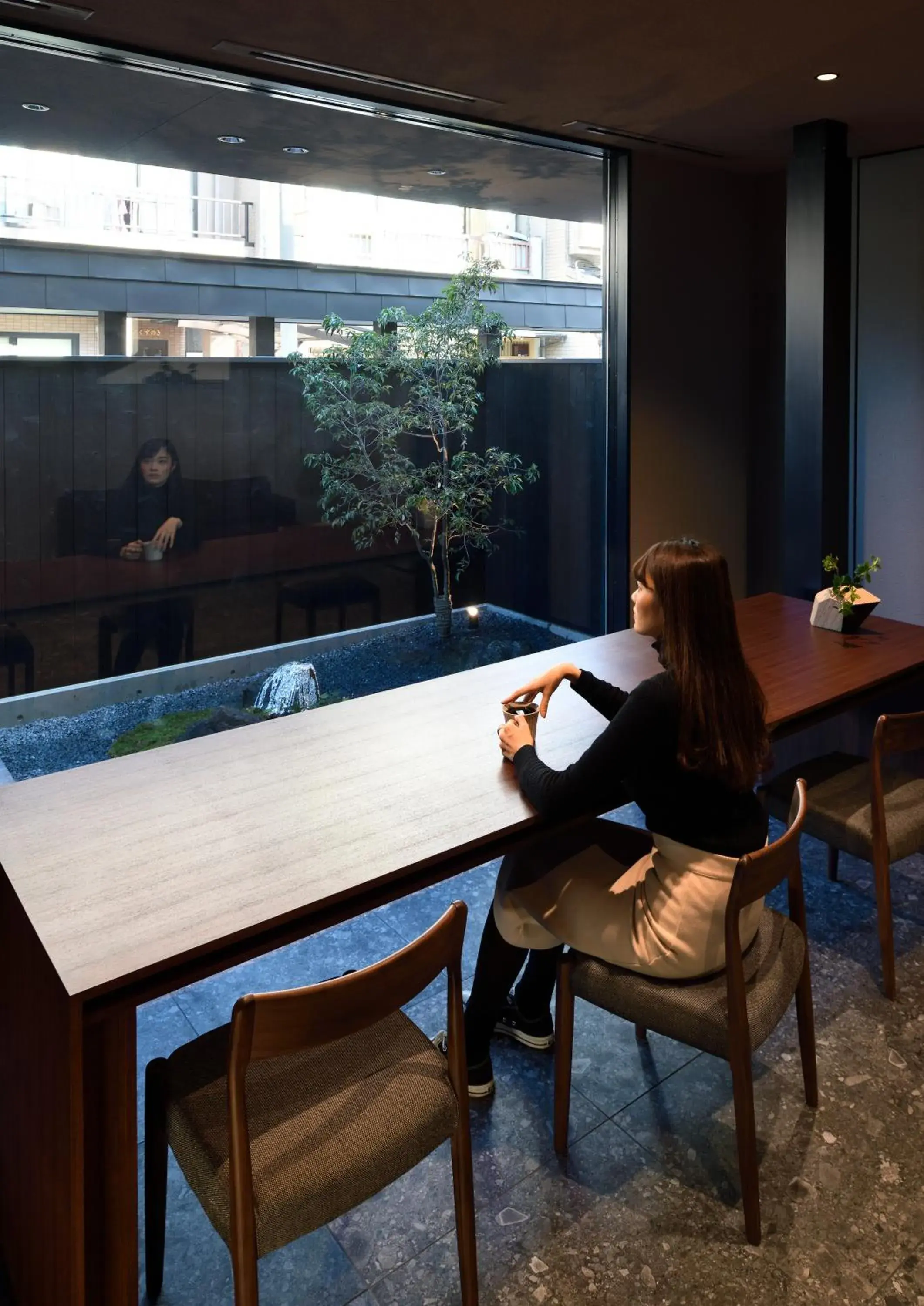 Garden view in HOTEL KYOTOLOGY Garden view in HOTEL KYOTOLOGY