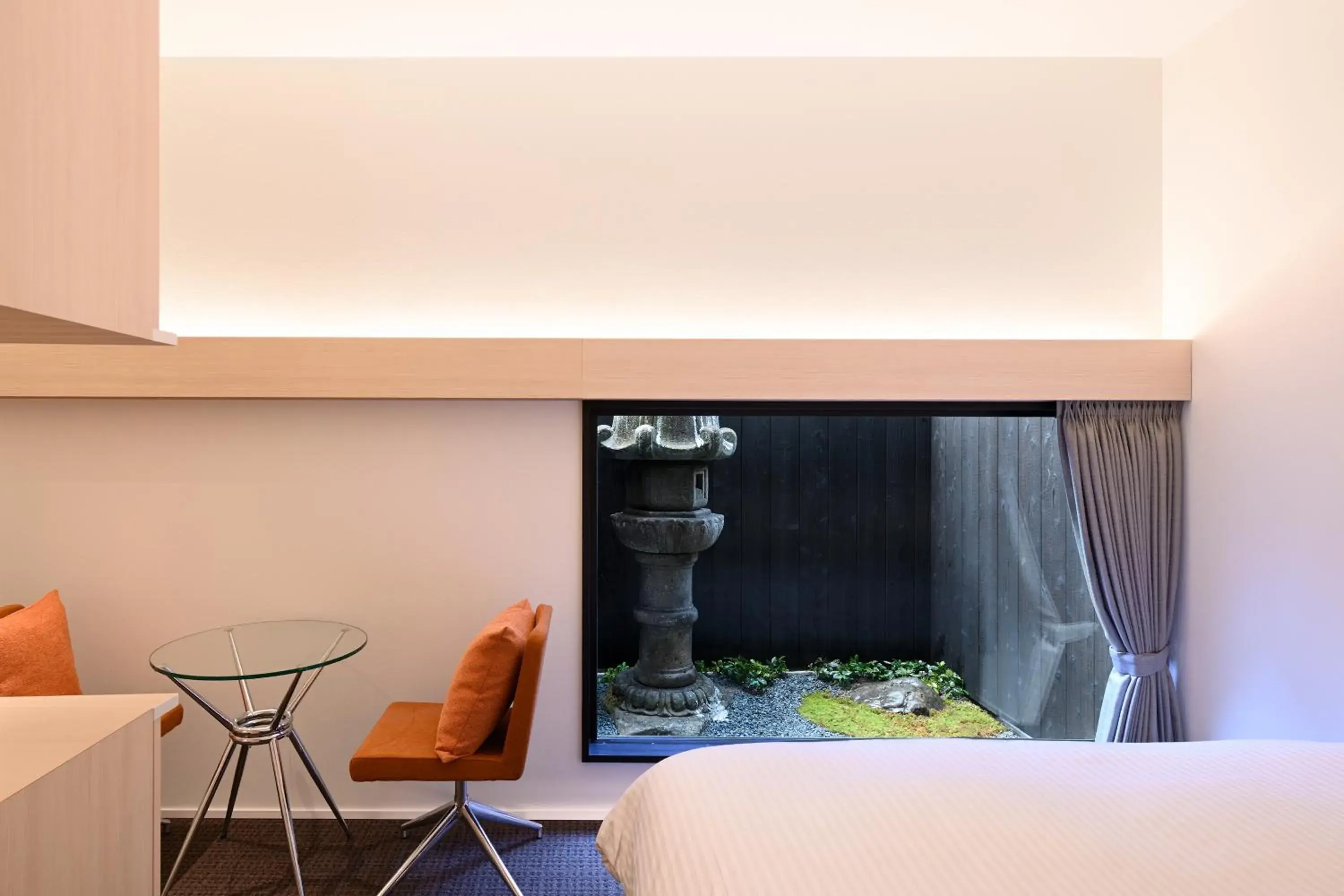 Seating area, Bed in HOTEL KYOTOLOGY Seating area, Bed in HOTEL KYOTOLOGY