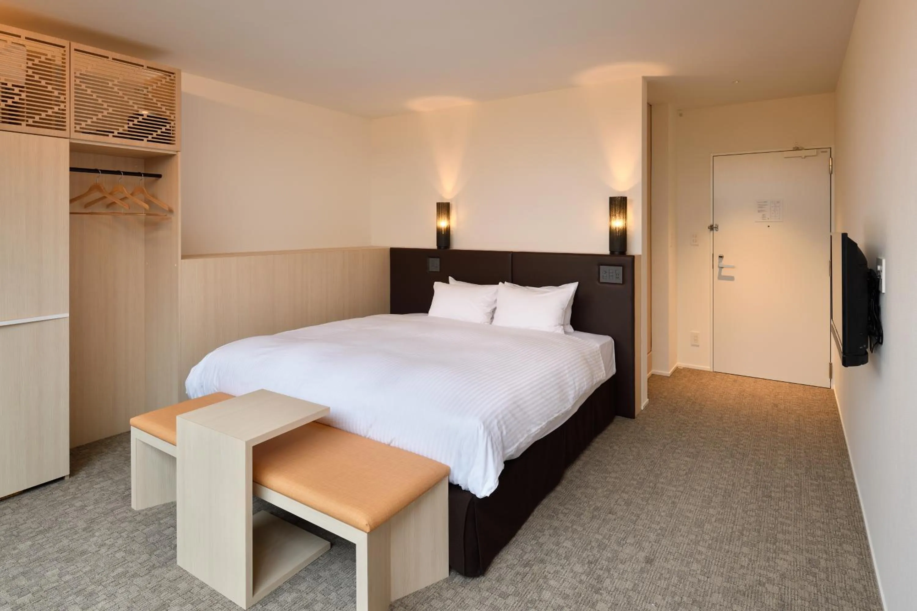 Bed in HOTEL KYOTOLOGY