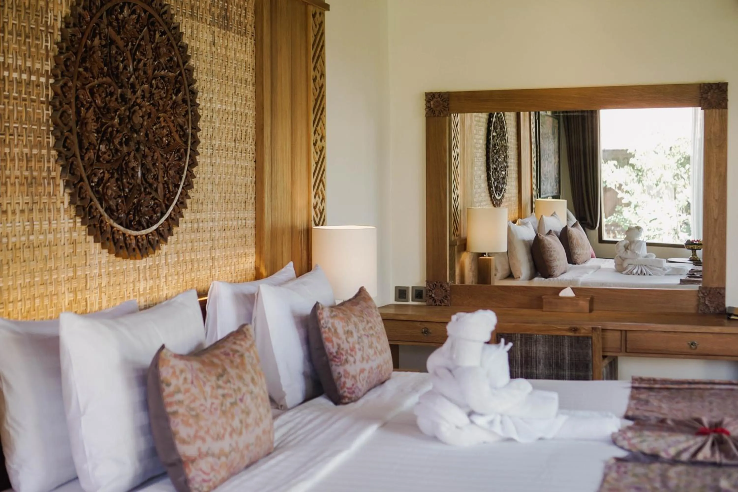 Bedroom, Bed in Sakti Garden Resort & Spa