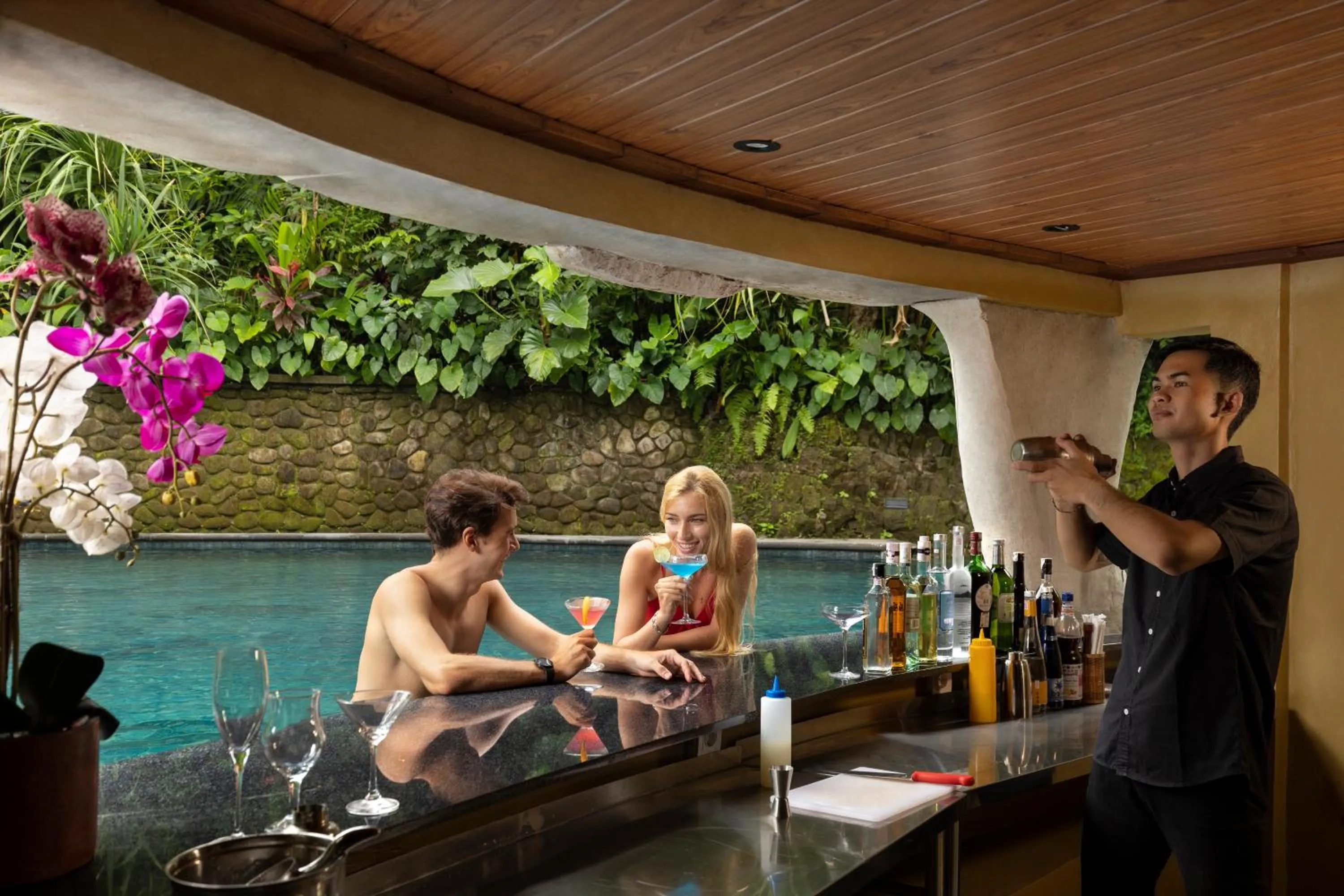 Lounge or bar in Sakti Garden Resort & Spa