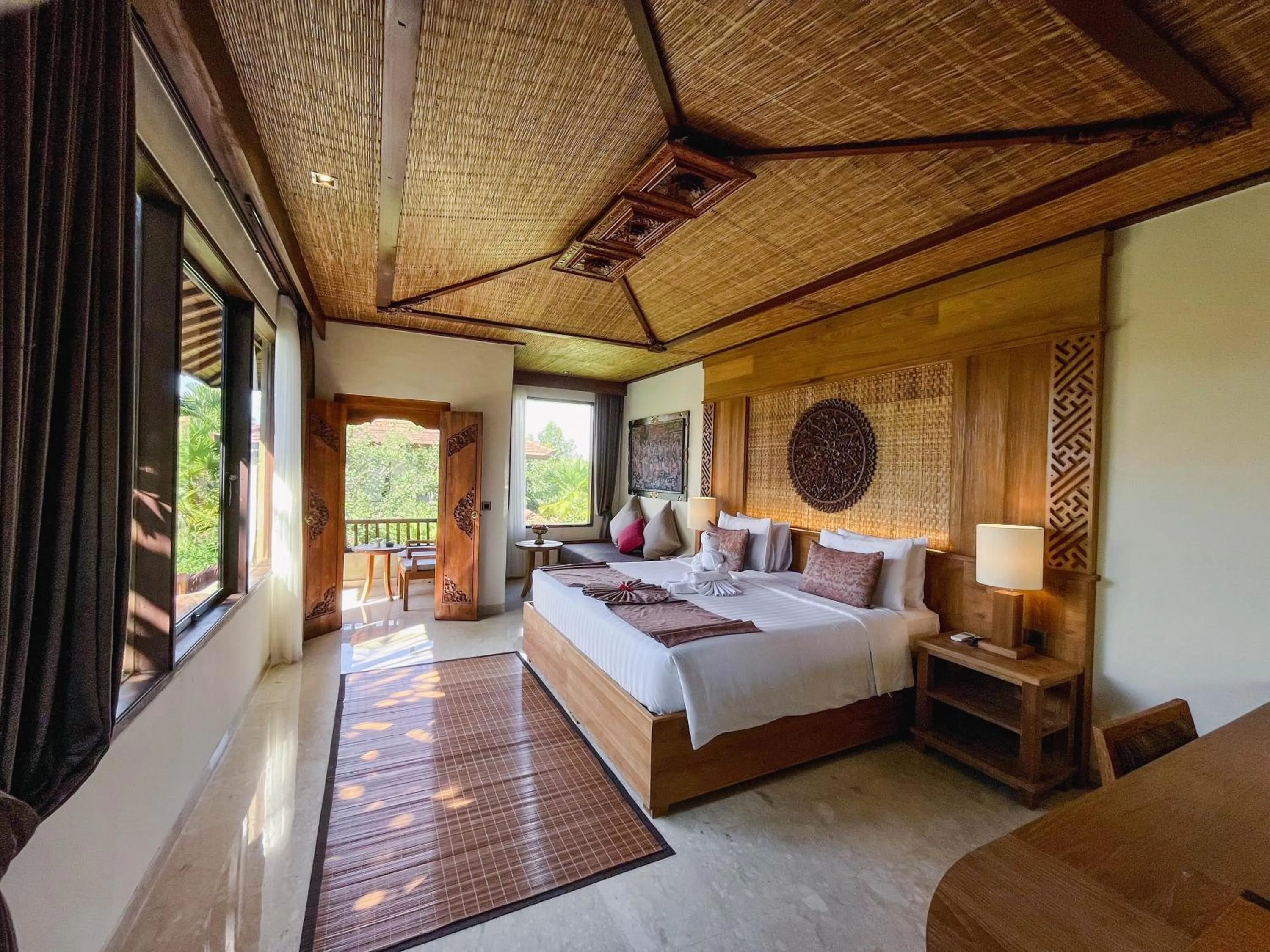 Photo of the whole room, Bed in Sakti Garden Resort & Spa