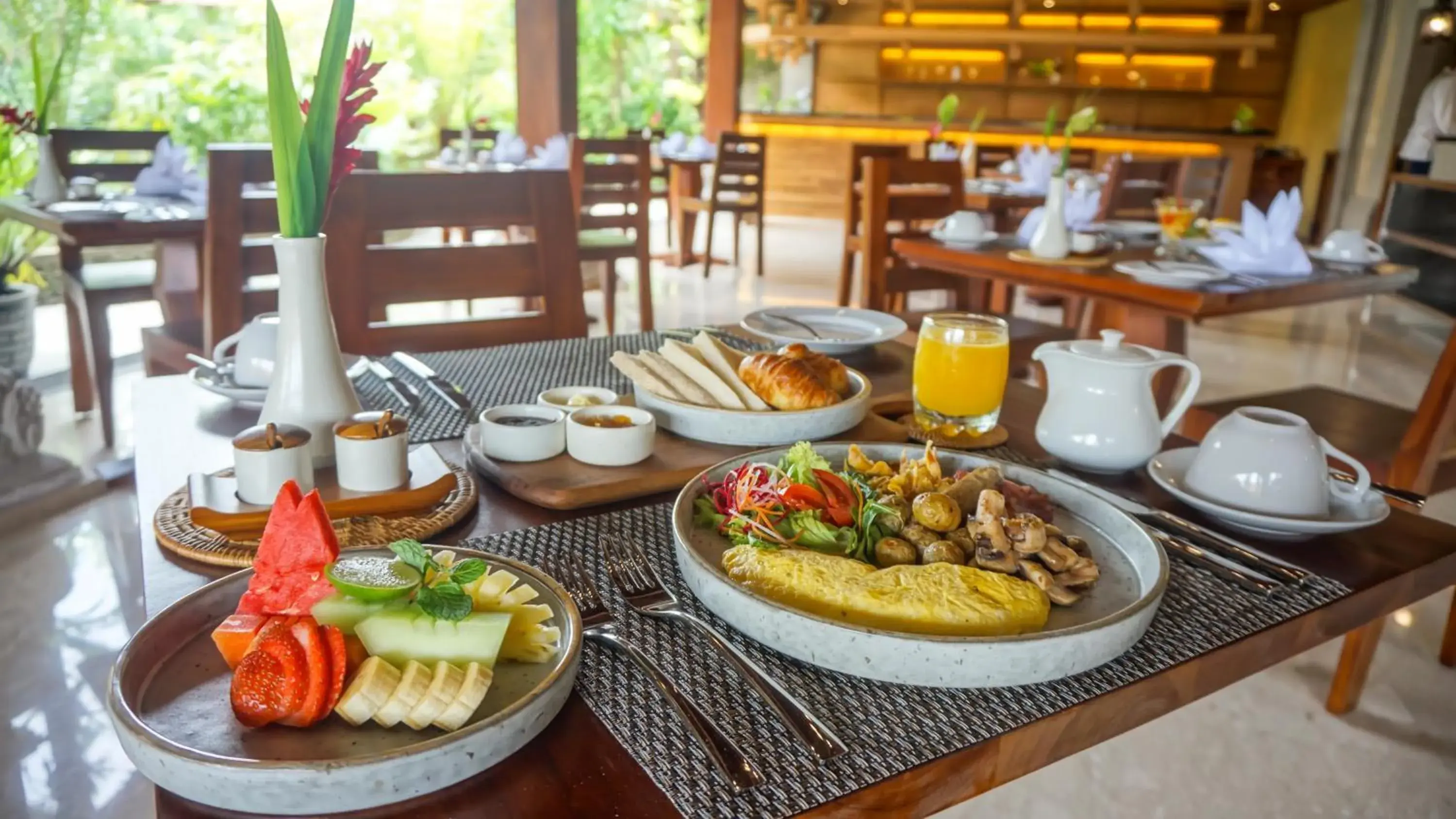 Restaurant/places to eat in Sakti Garden Resort & Spa Restaurant/places to eat in Sakti Garden Resort & Spa