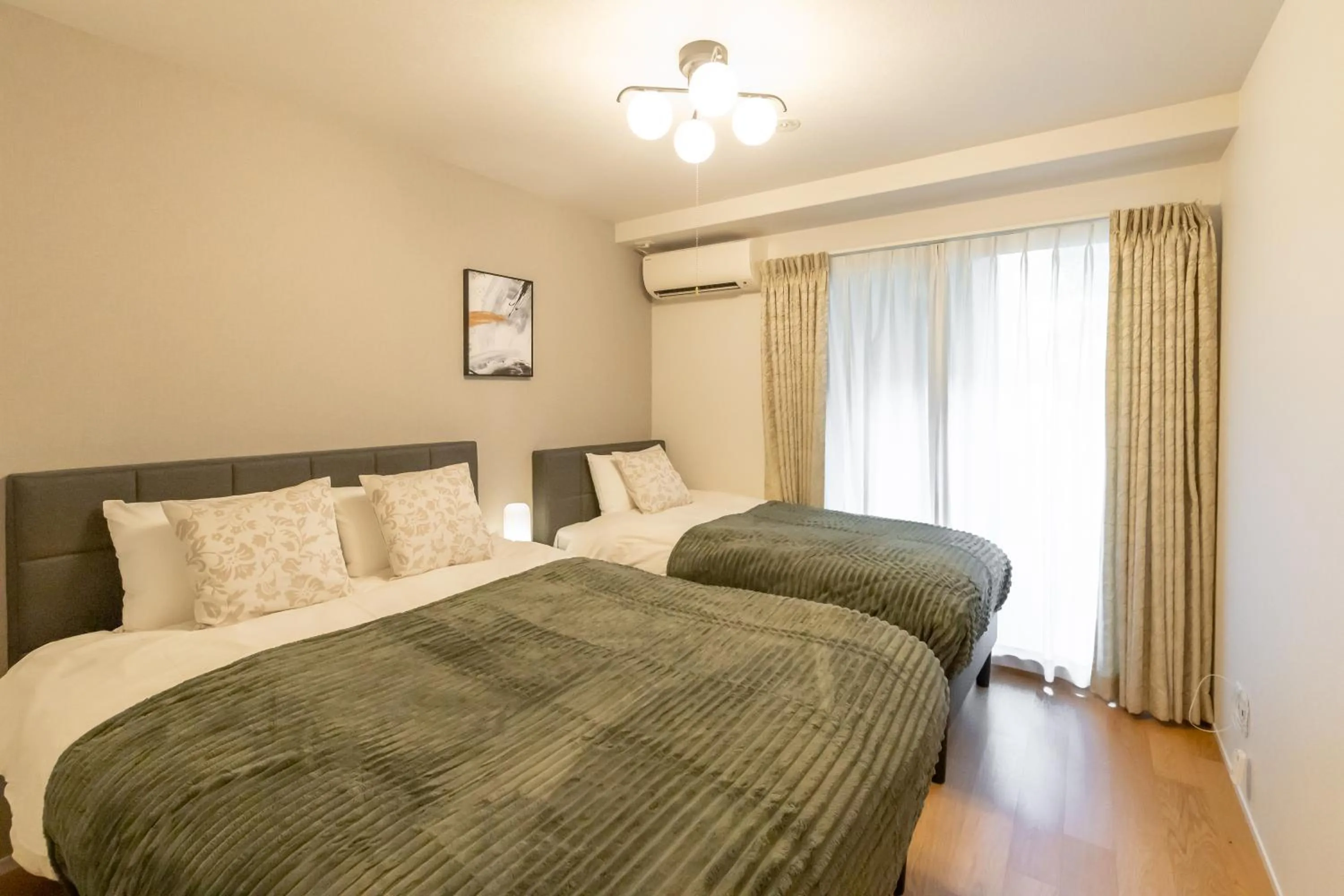 Bed in Shin-Imamiya Grand F