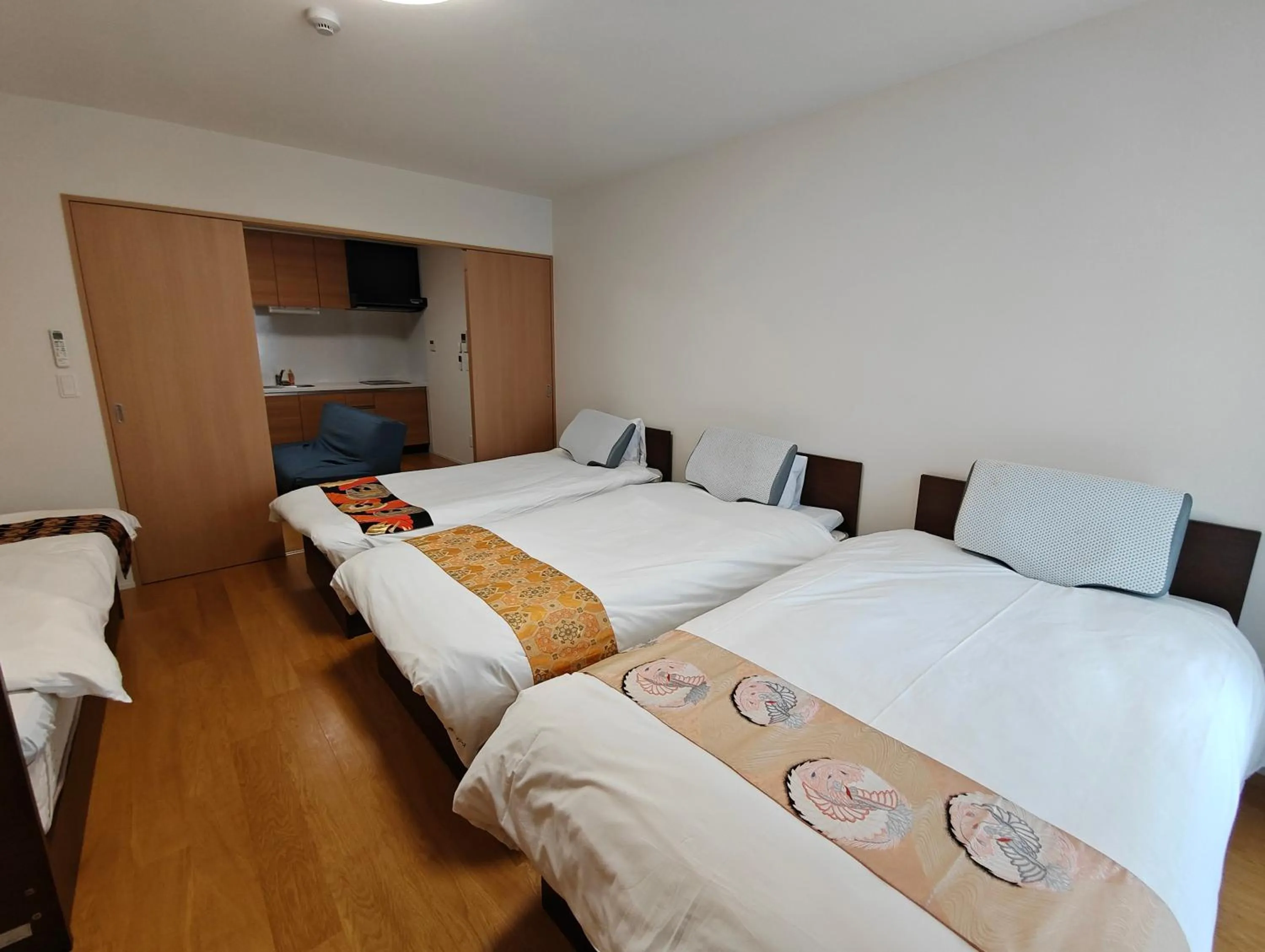 Bed in Shin-Imamiya Grand F