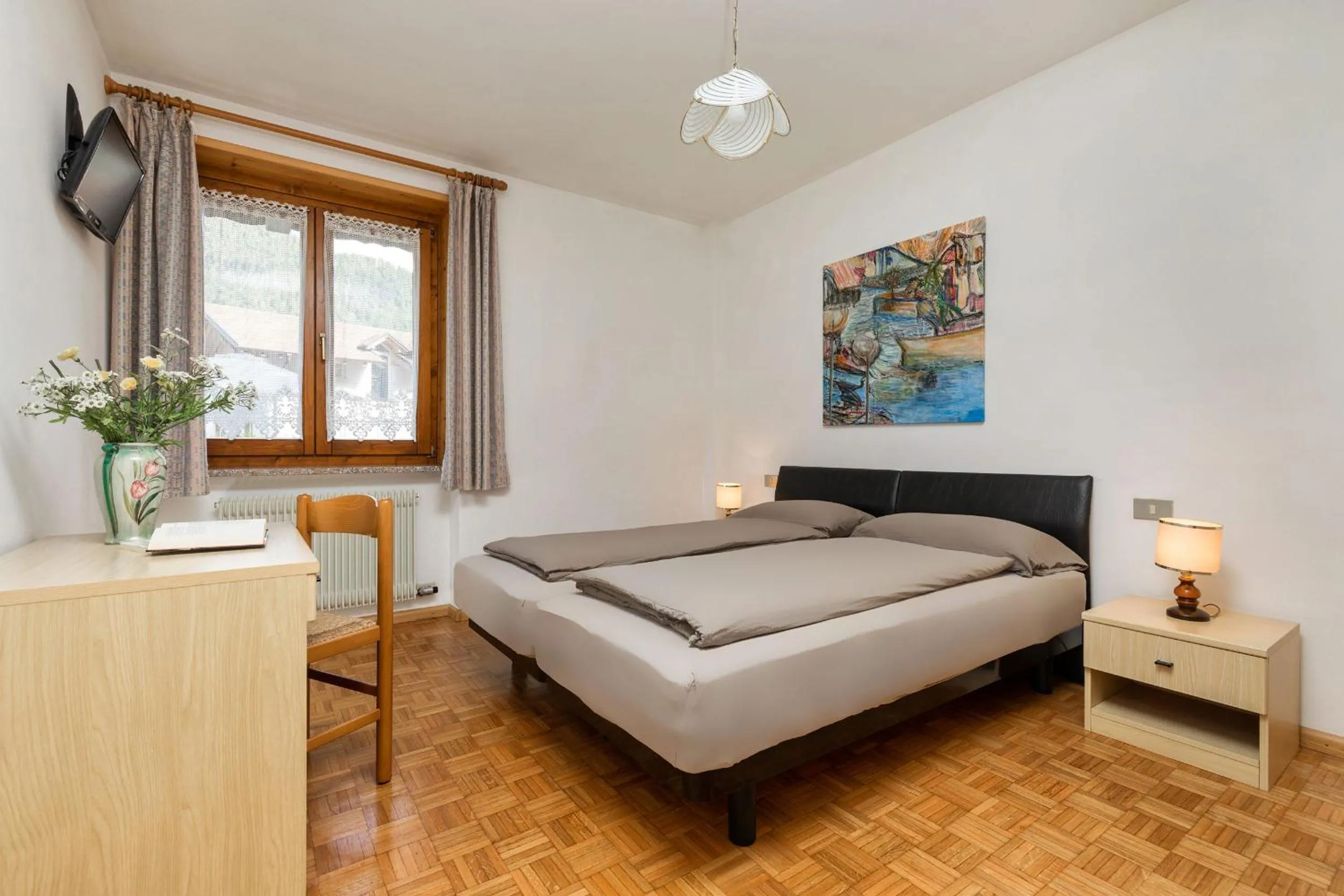 Bedroom, Bed in Appartamenti Residenza Pineta