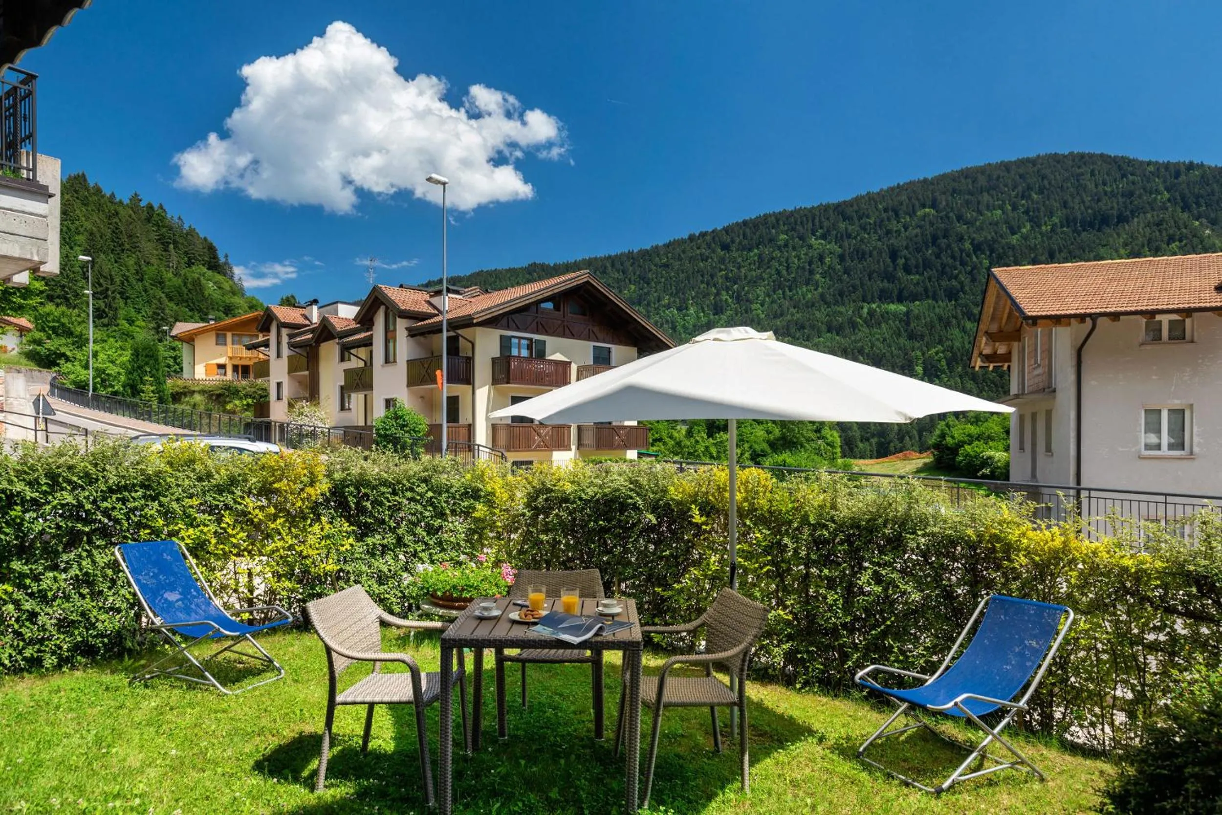 Garden in Appartamenti Residenza Pineta